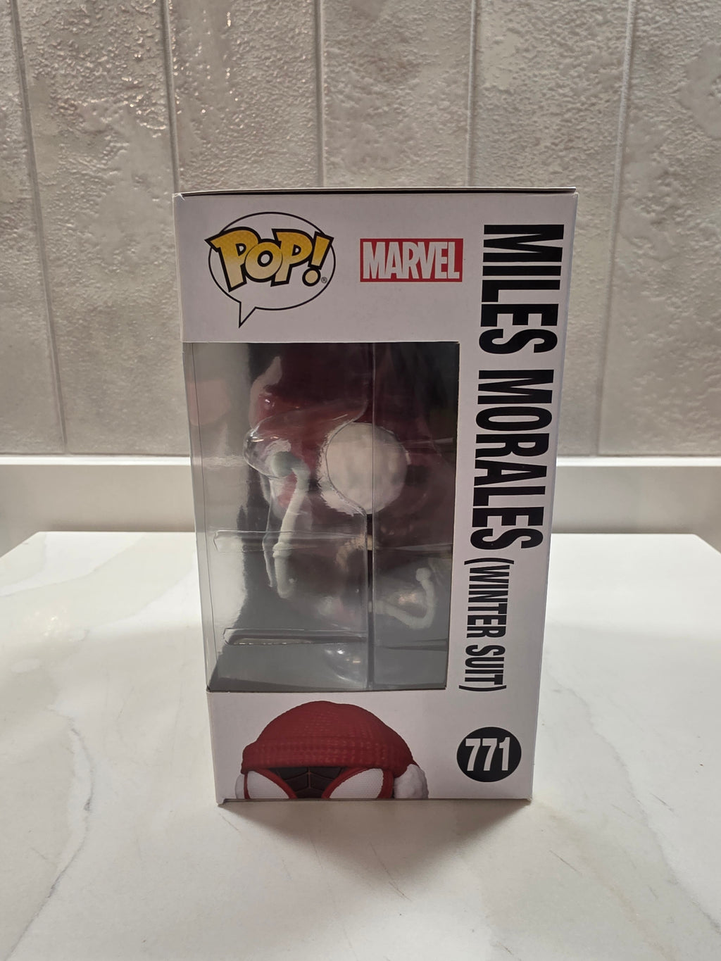 Funko Pop! Marvel Miles Morales (winter suit) 771 (pre-owned)
