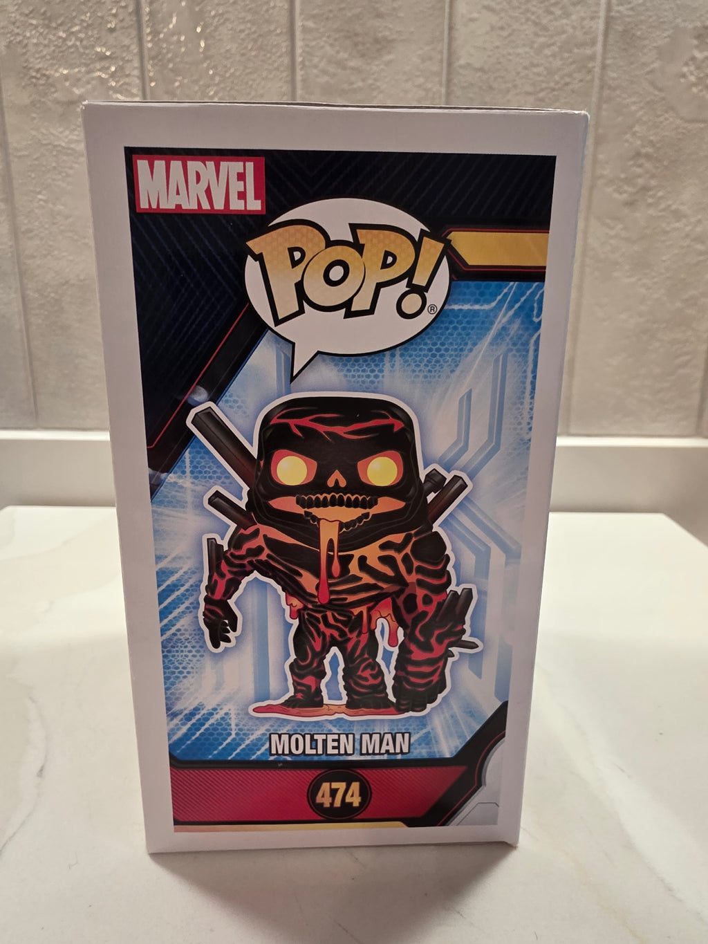 Funko Pop! Marvel Molten Man 474 (pre-owned)