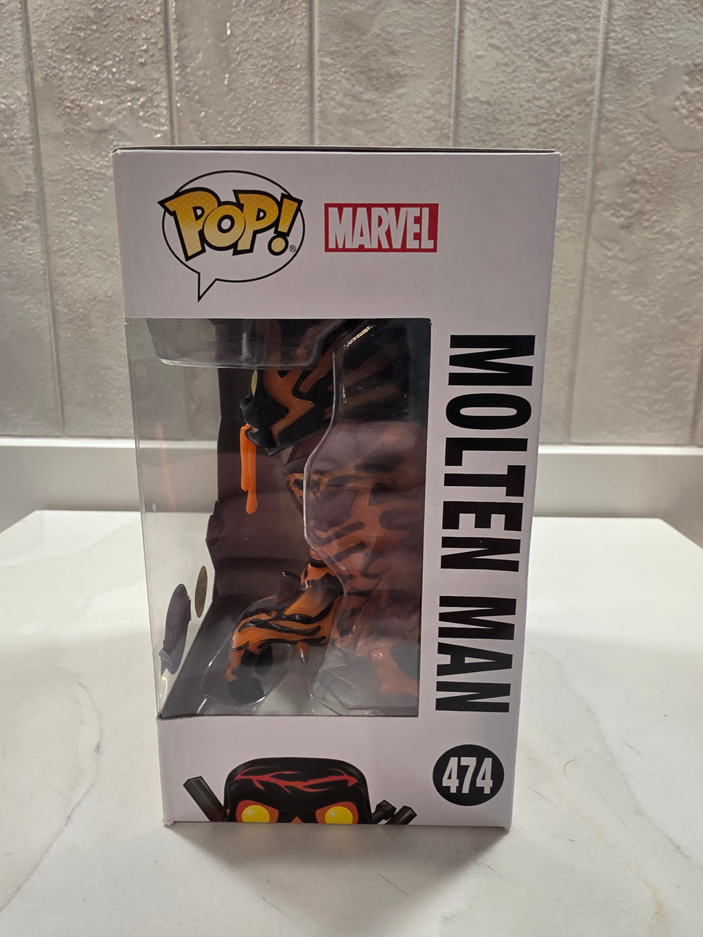 Funko Pop! Marvel Molten Man 474 (pre-owned)
