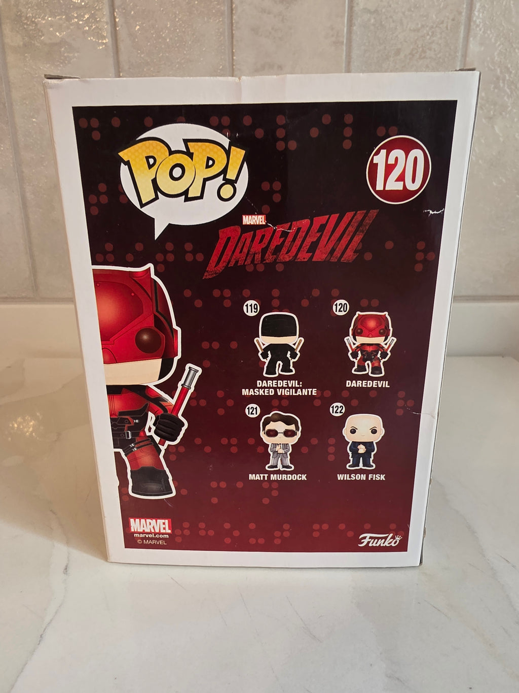 Funko Pop! Daredevil 120 (pre-owned) (Fair condition)