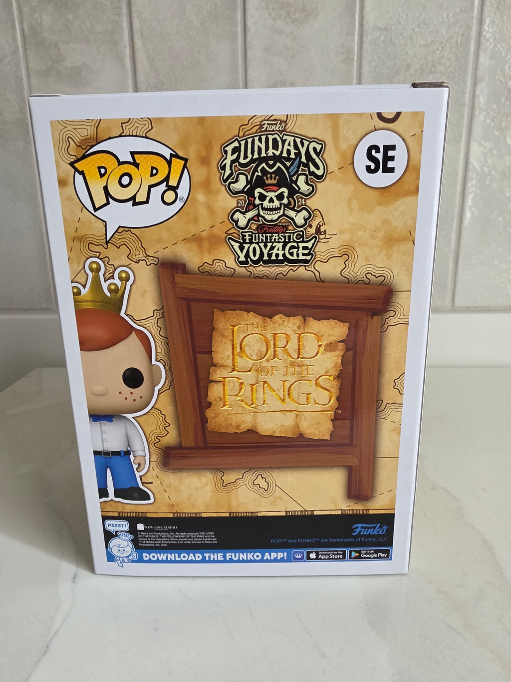 Funko Pop! Freddy Funko as Frodo Baggins SE 2024 1500 Pieces (pre-owned)