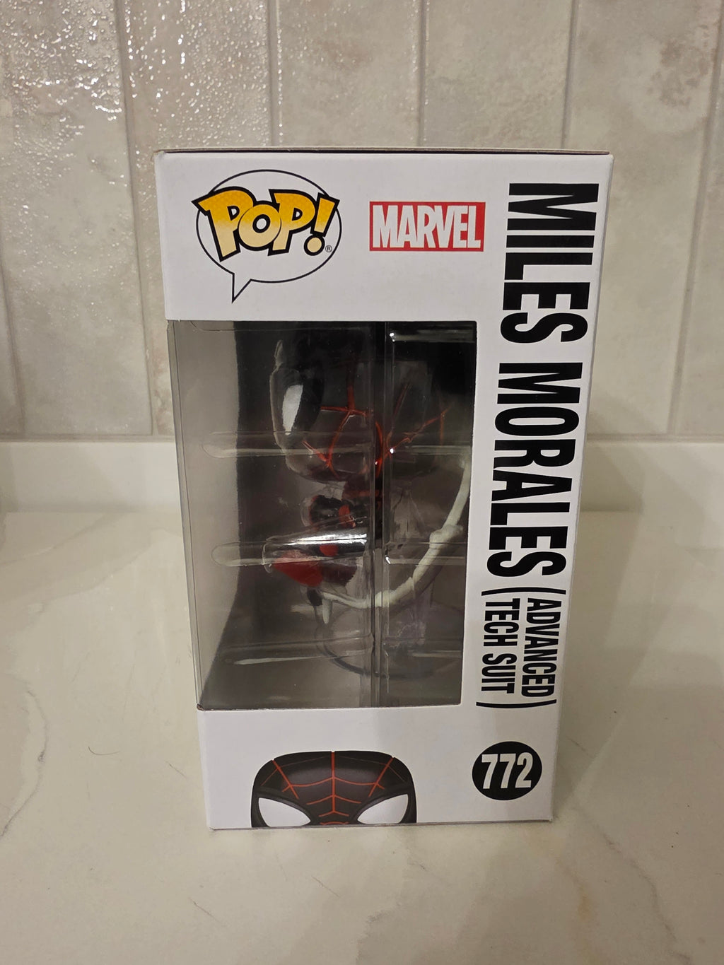 Funko Pop! Marvel Miles Morales (advanced tech suit) 772 (pre-owned)