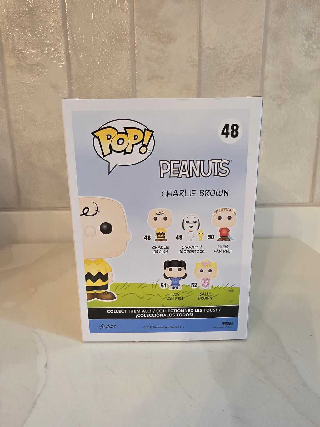Funko Pop! Peanuts Charlie Brown 48 (red shirt) (pre-owned)