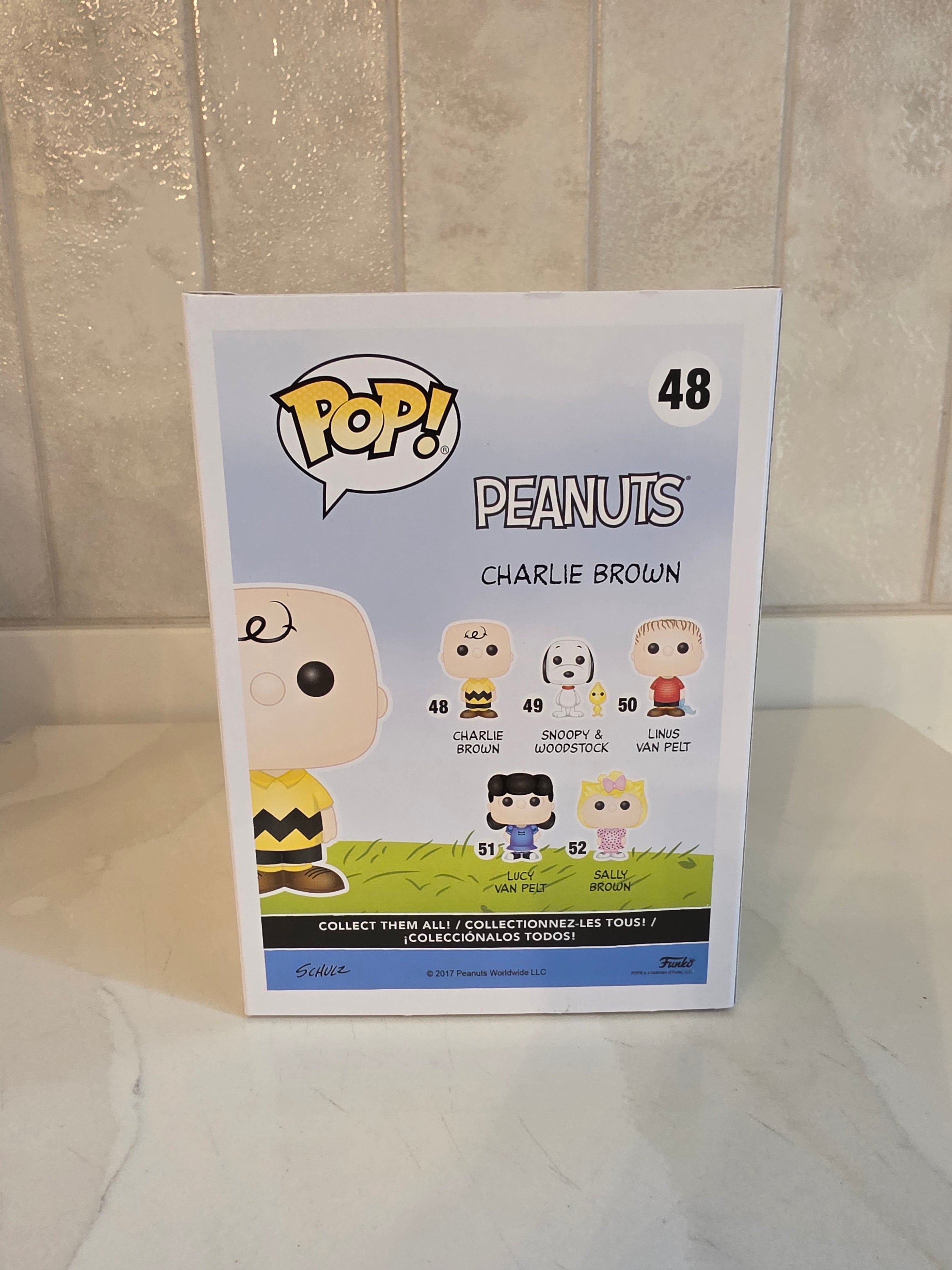 Funko Pop! Peanuts Charlie Brown 48 (red shirt) (pre-owned)
