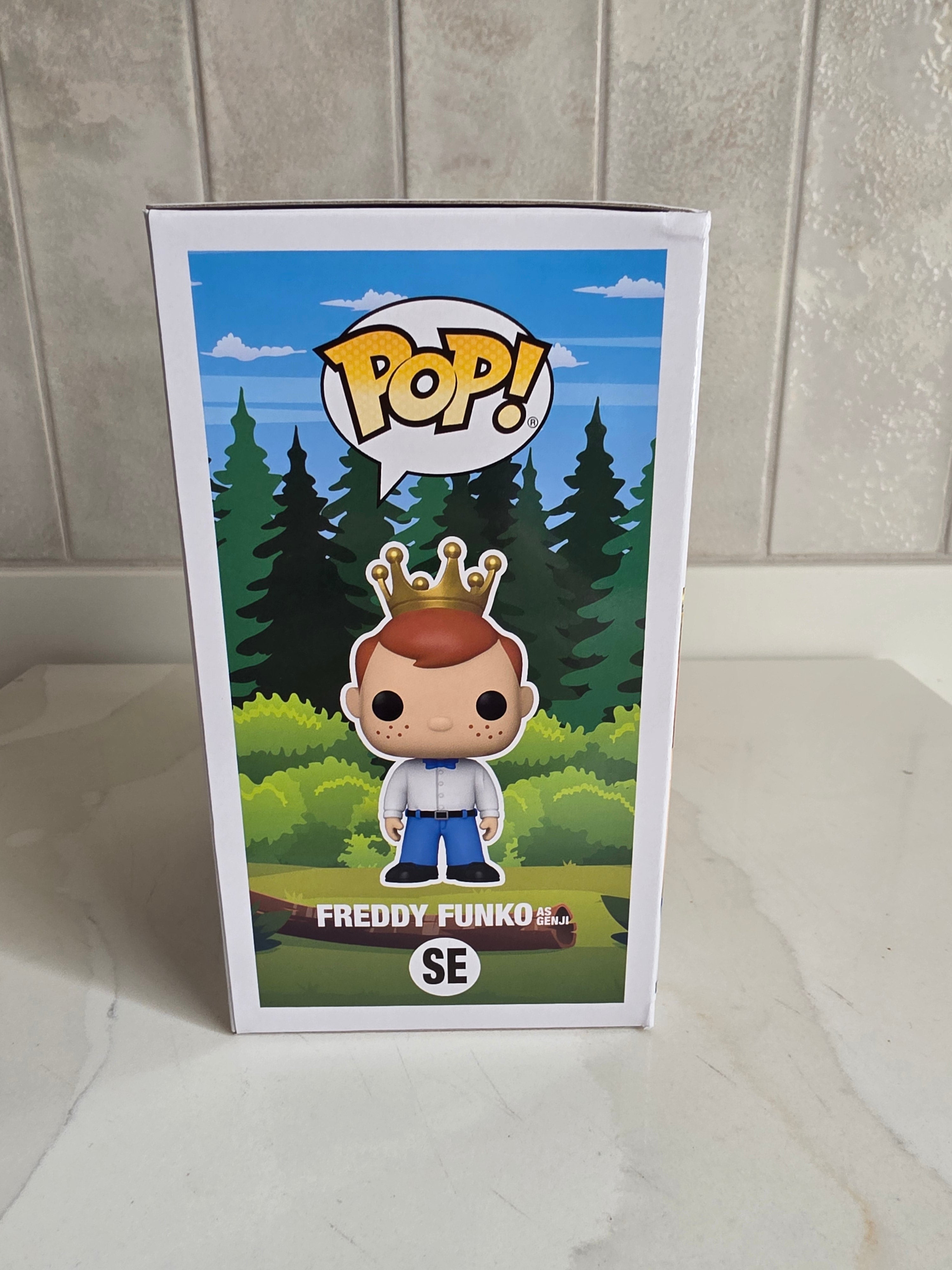 Funko Pop! Freddy Funko as Genji SE 2023 (pre-owned)