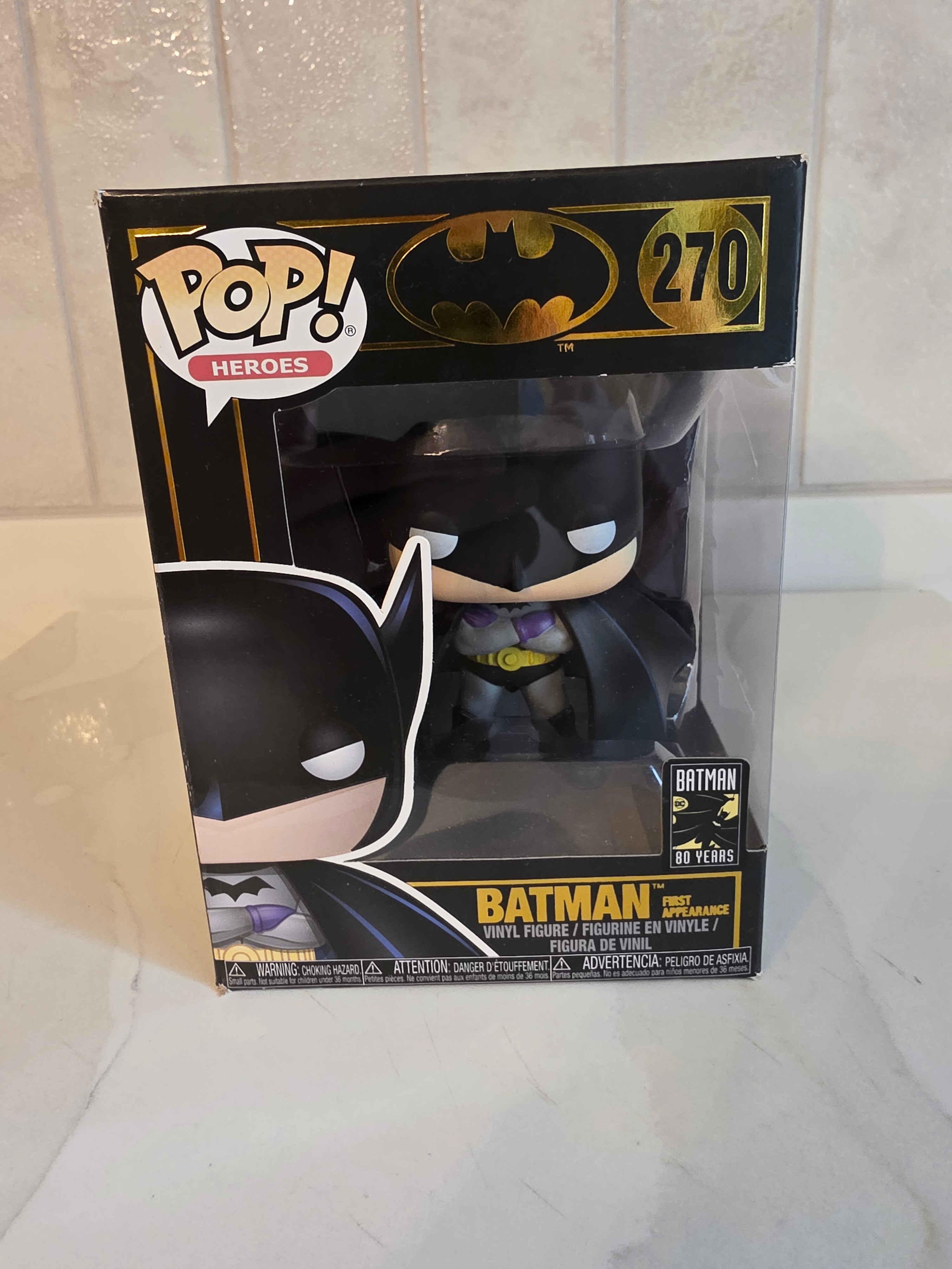Funko Pop! Batman first appearance 270 (pre-owned)