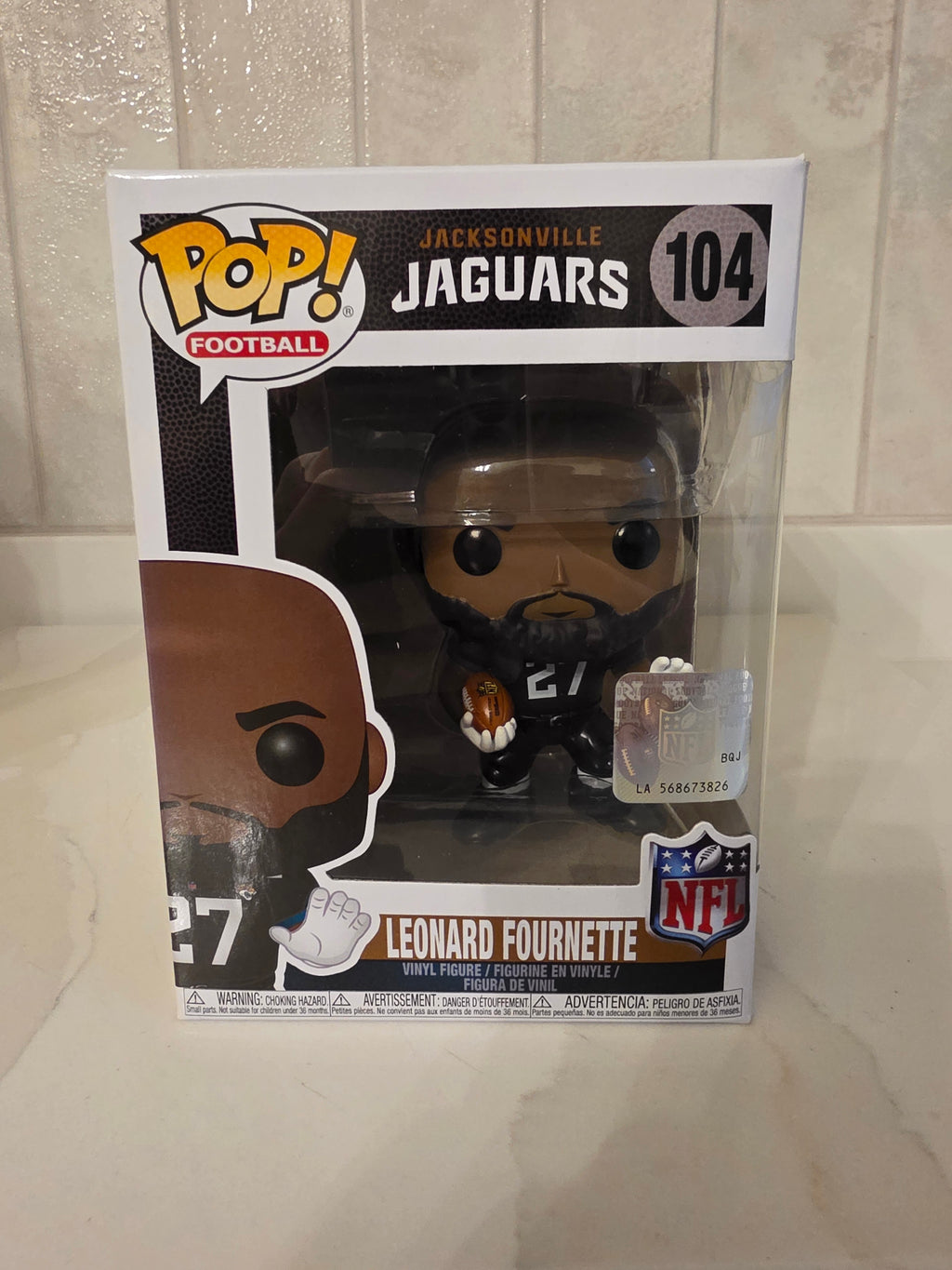Funko Pop! NFL Jaguars Leonard Fournette 104 (pre-owned)