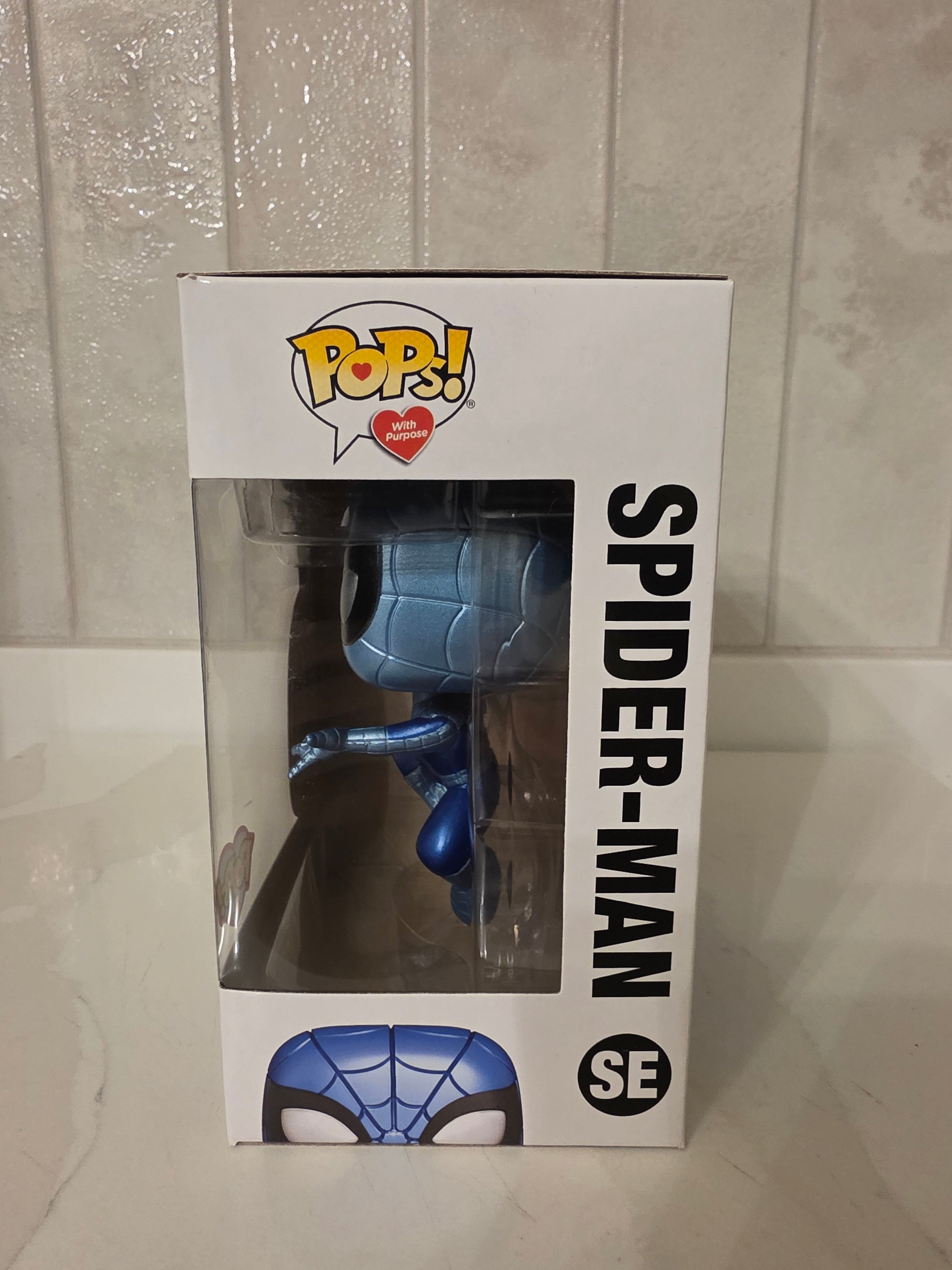 Funko Pop! Marvel Spider-man (make-a-wish) (pre-owned)