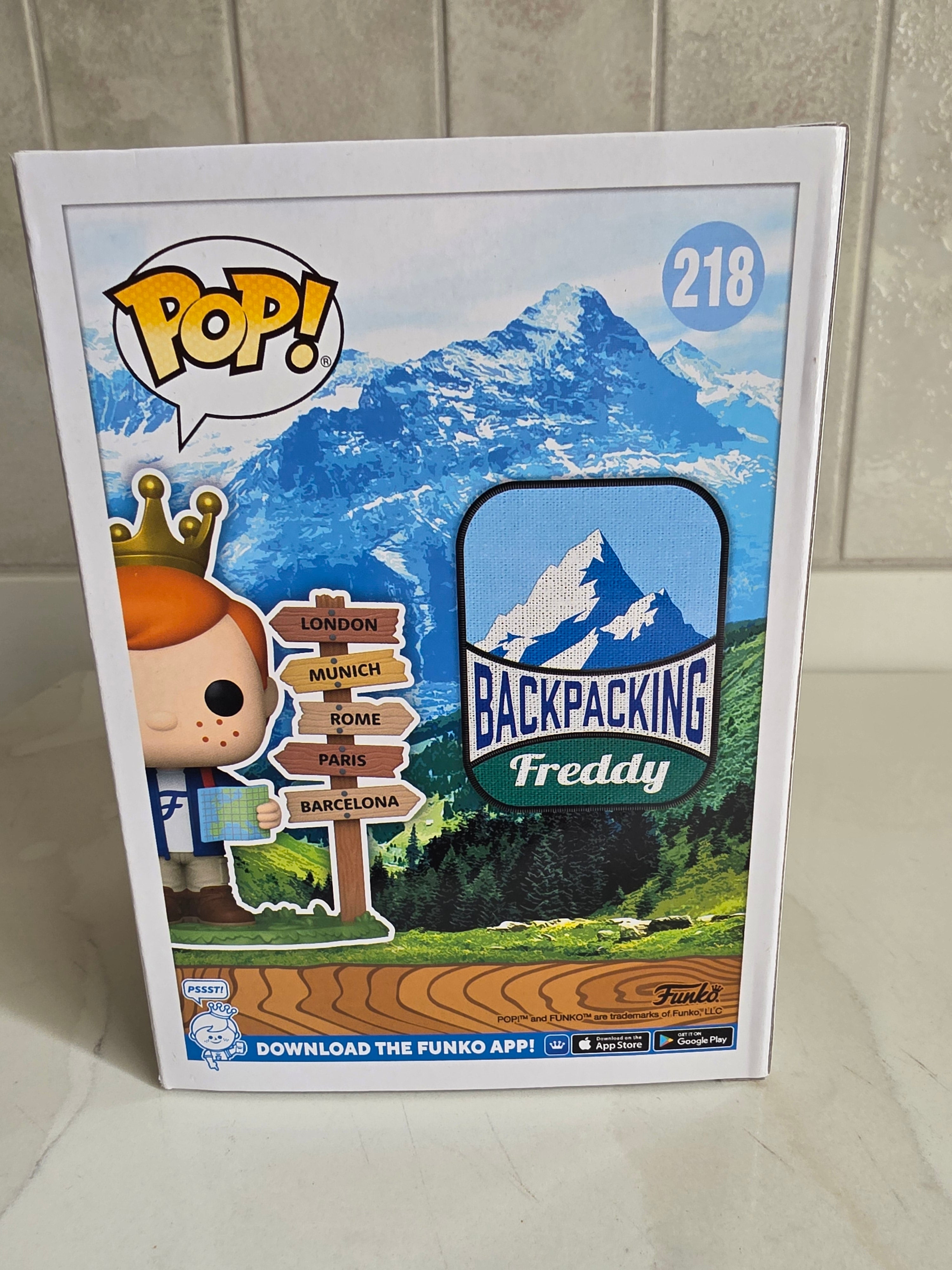 Funko Pop! Backpacking Freddy (pre-owned)