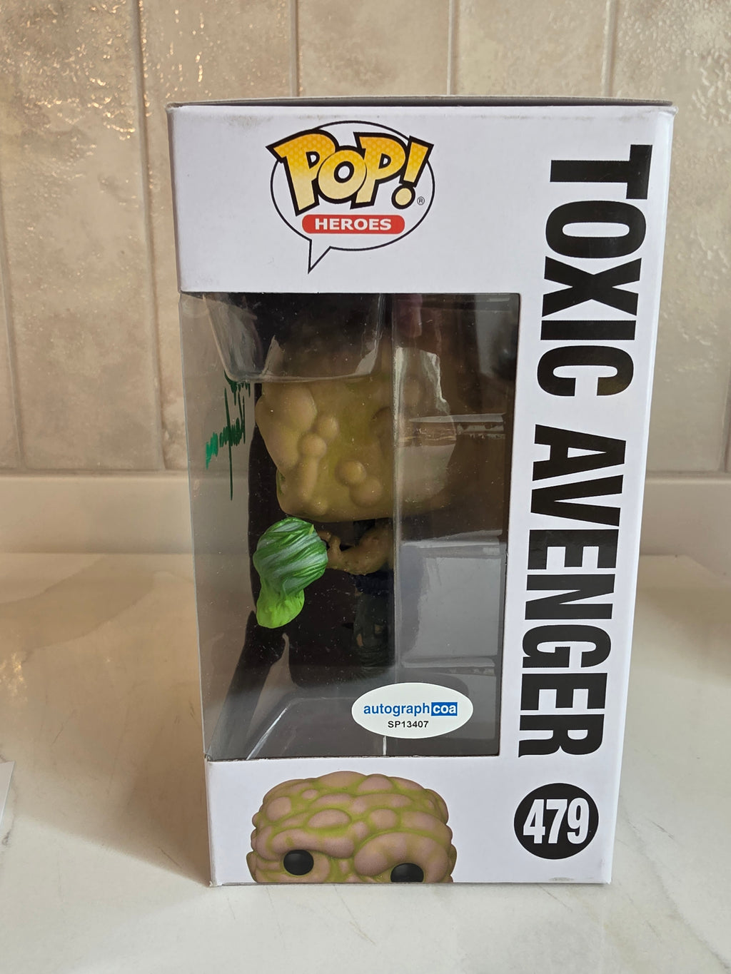 Funko Pop! The Toxic Avenger - autographed by Lloyd Kaufman