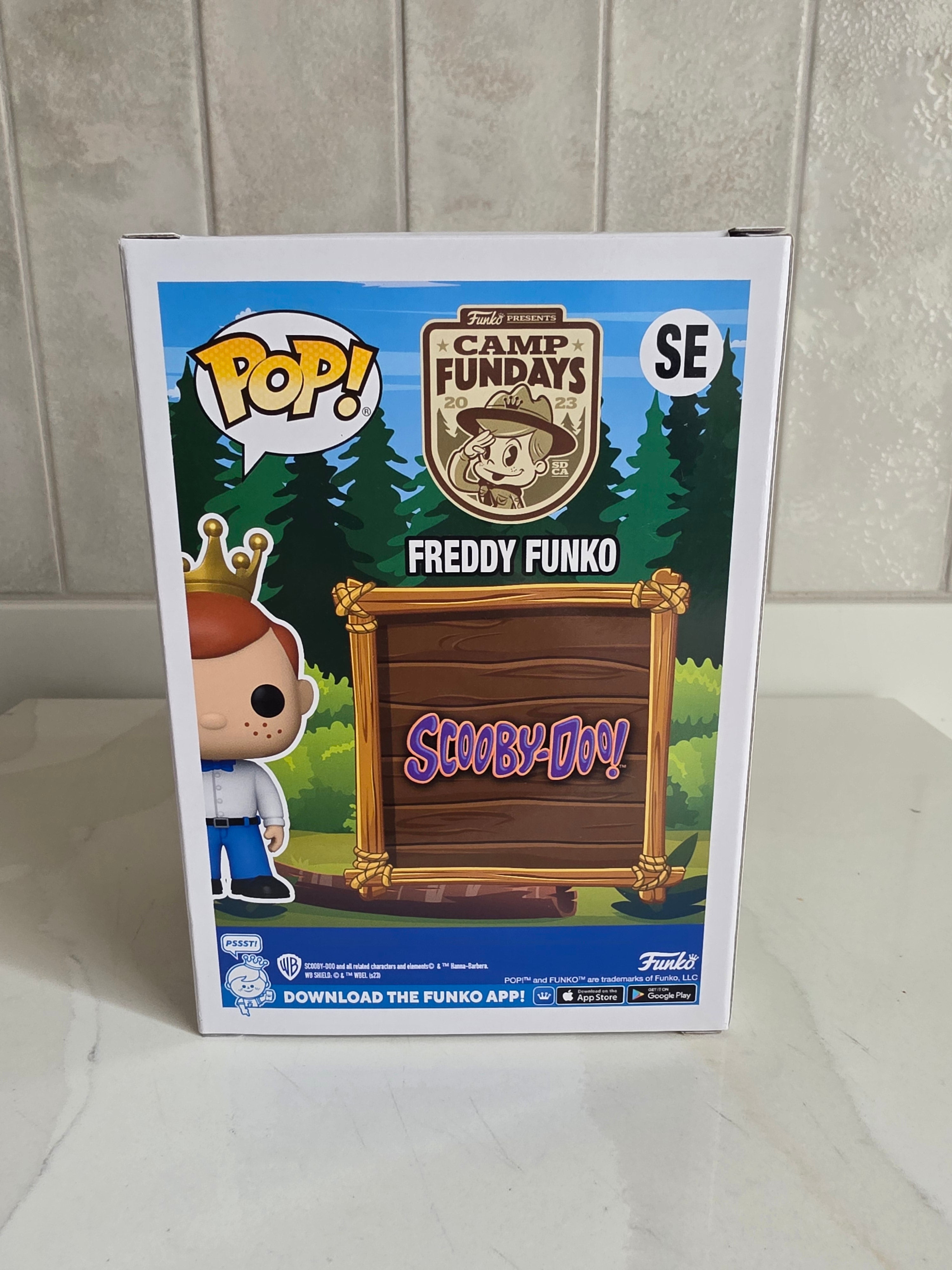 Funko Pop! Freddy Funko as Shaggy SE 2023 (flocked) 4500 pieces (pre-owned)