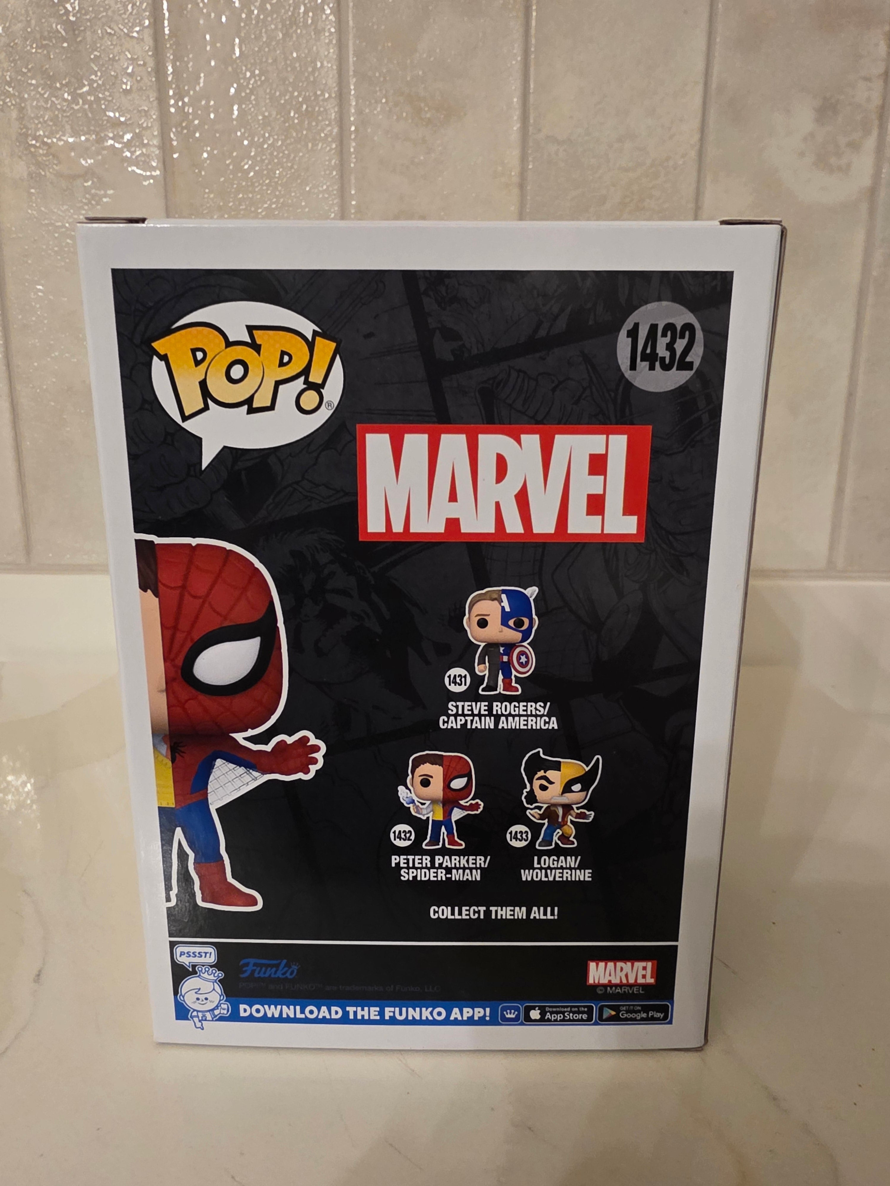 Funko Pop! Marvel Peter Parker/Spider-man 1432 (pre-owned)
