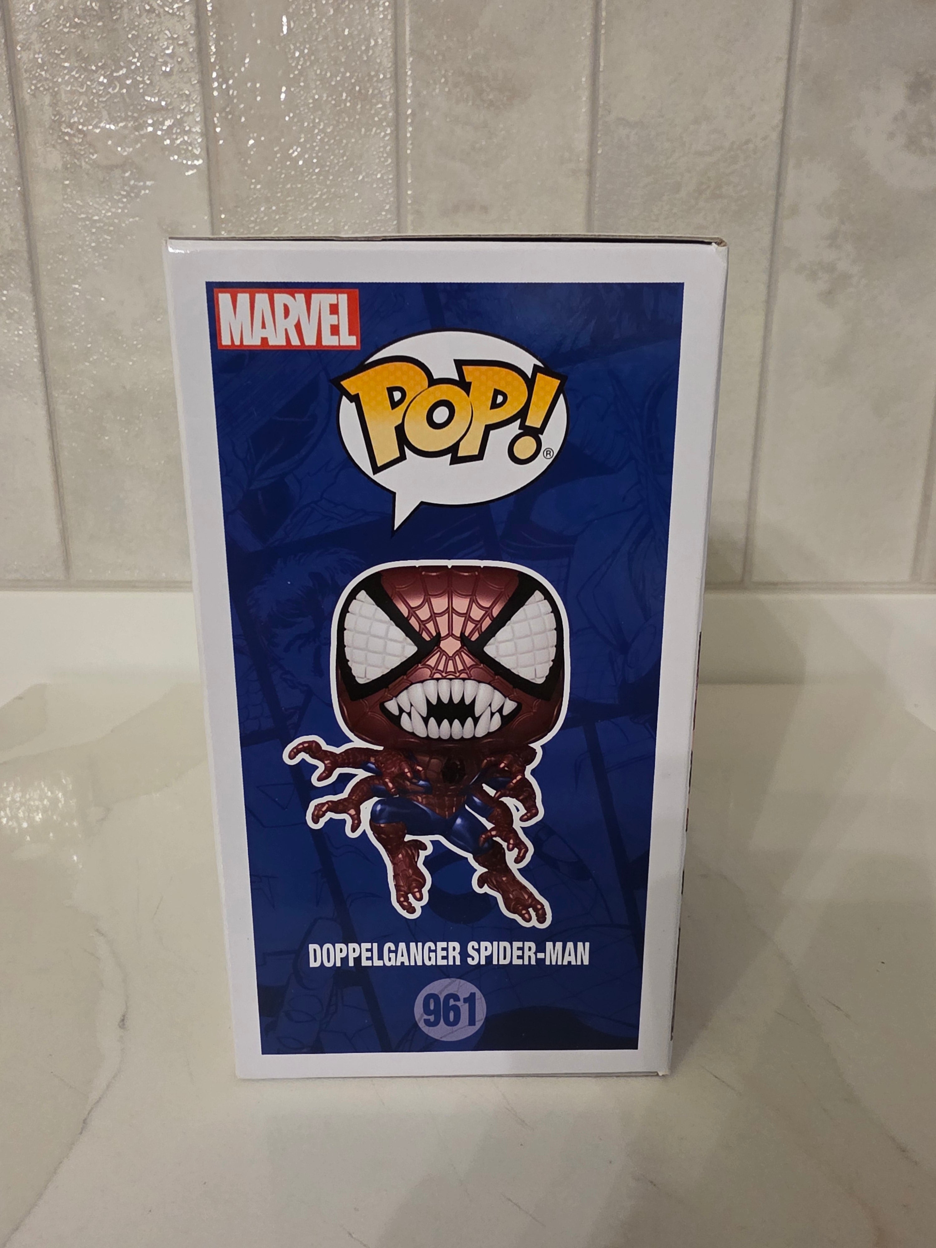Funko Pop! Marvel Doppelganger Spider-man (metallic) 961 (pre-owned)