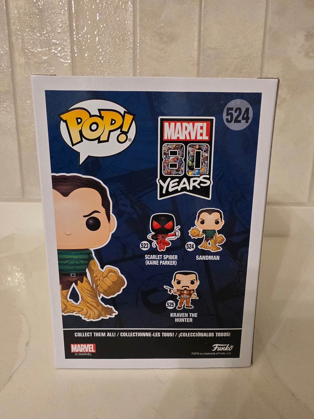 Funko Pop! Marvel Sandman 524 (pre-owned)