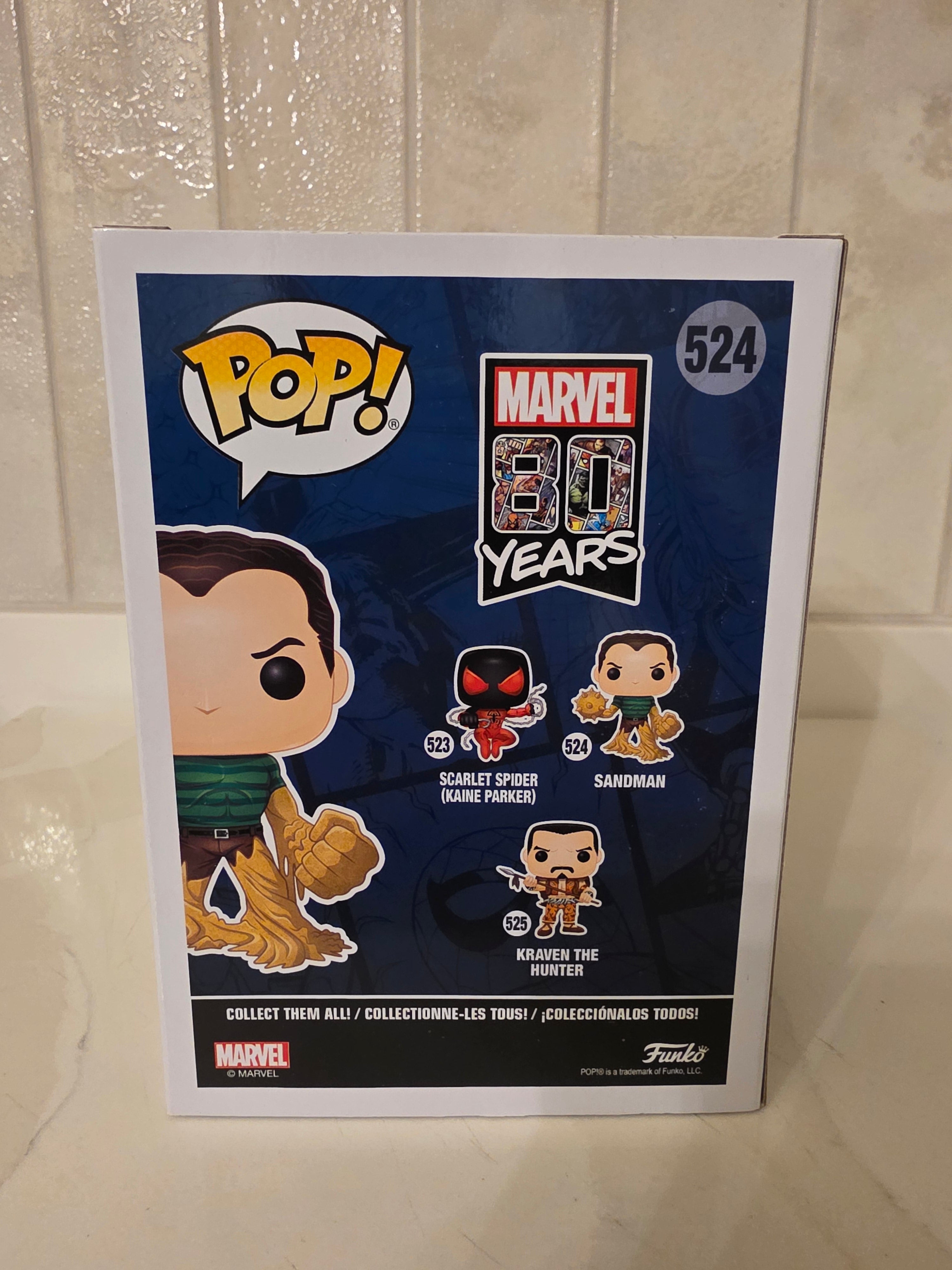 Funko Pop! Marvel Sandman 524 (pre-owned)