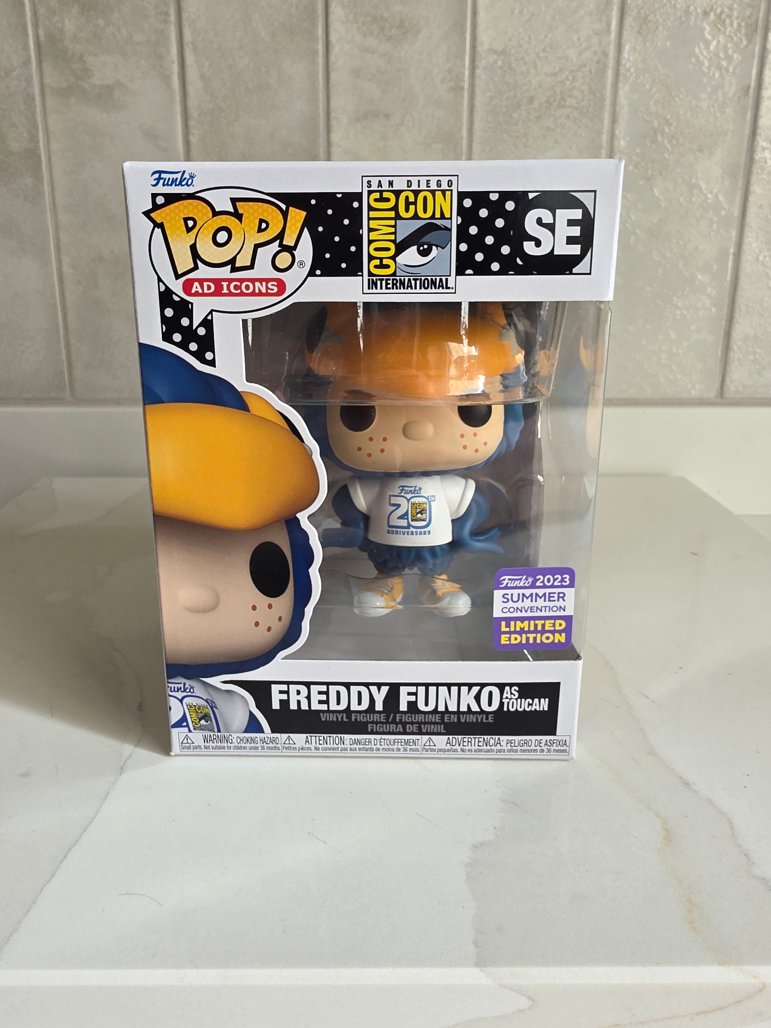 Funko Pop! Freddy Funko as Toucan SE 2023 (pre-owned)