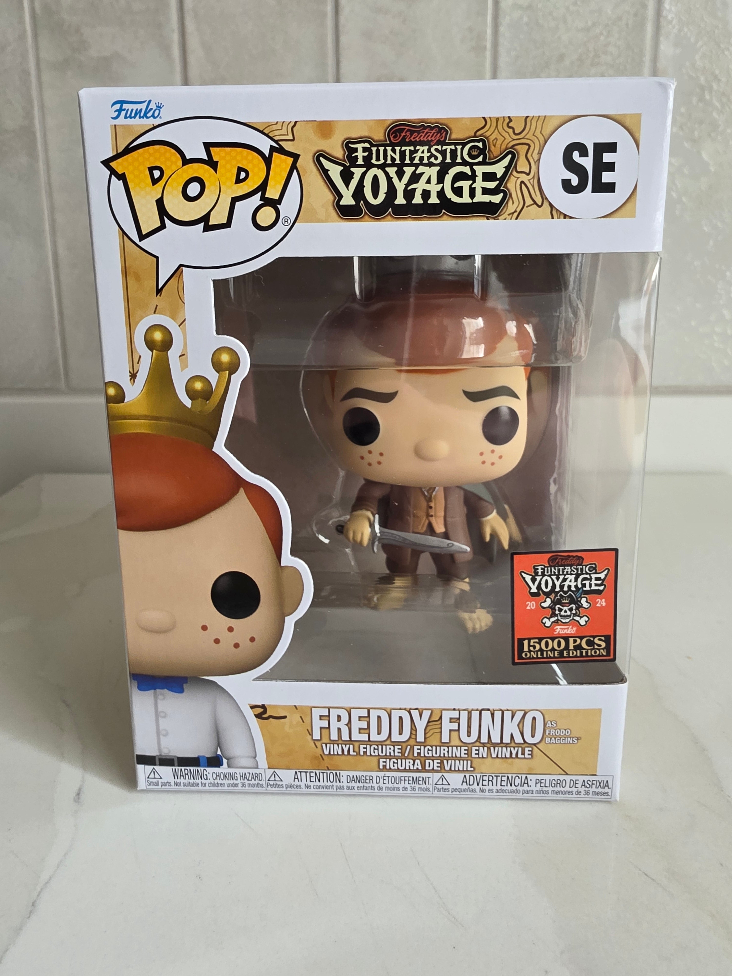 Funko Pop! Freddy Funko as Frodo Baggins SE 2024 1500 Pieces (pre-owned)