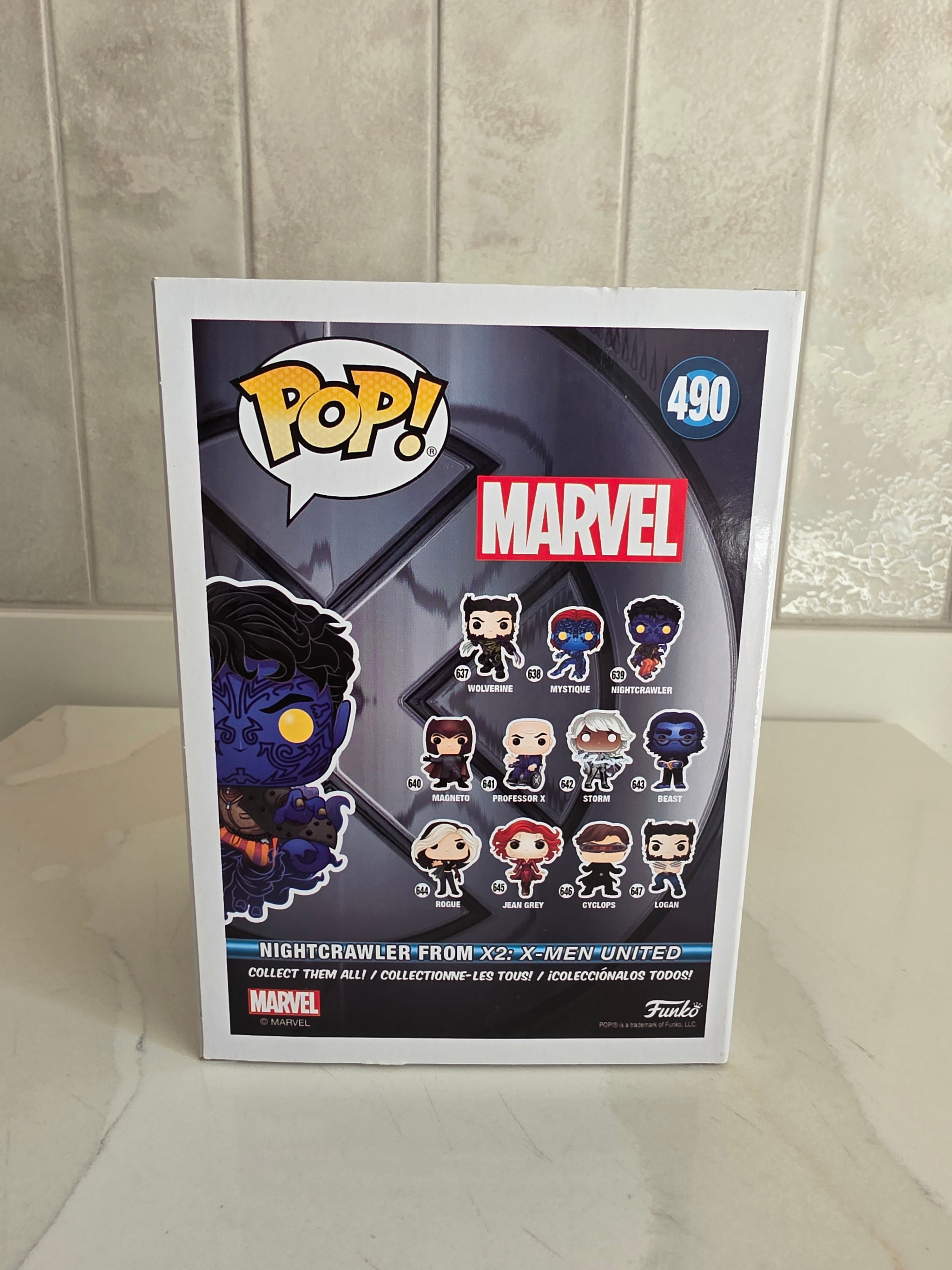 Funko Pop! Marvel Nightcrawler 490 (limited edition) (pre-owned)