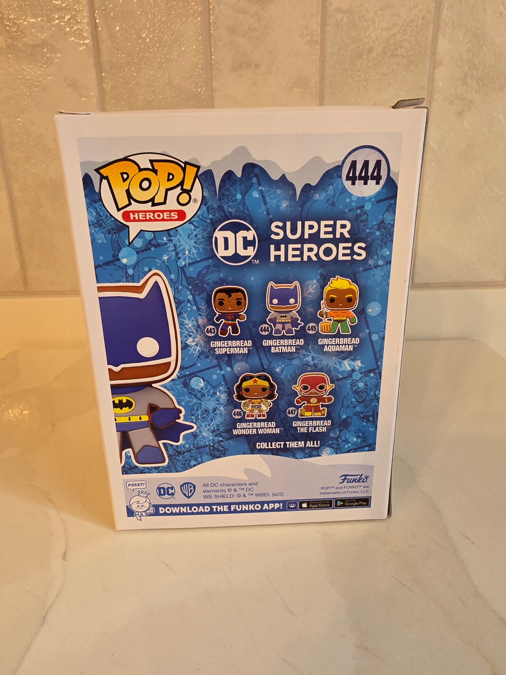 Funko Pop! Gingerbread Batman 444 (pre-owned)