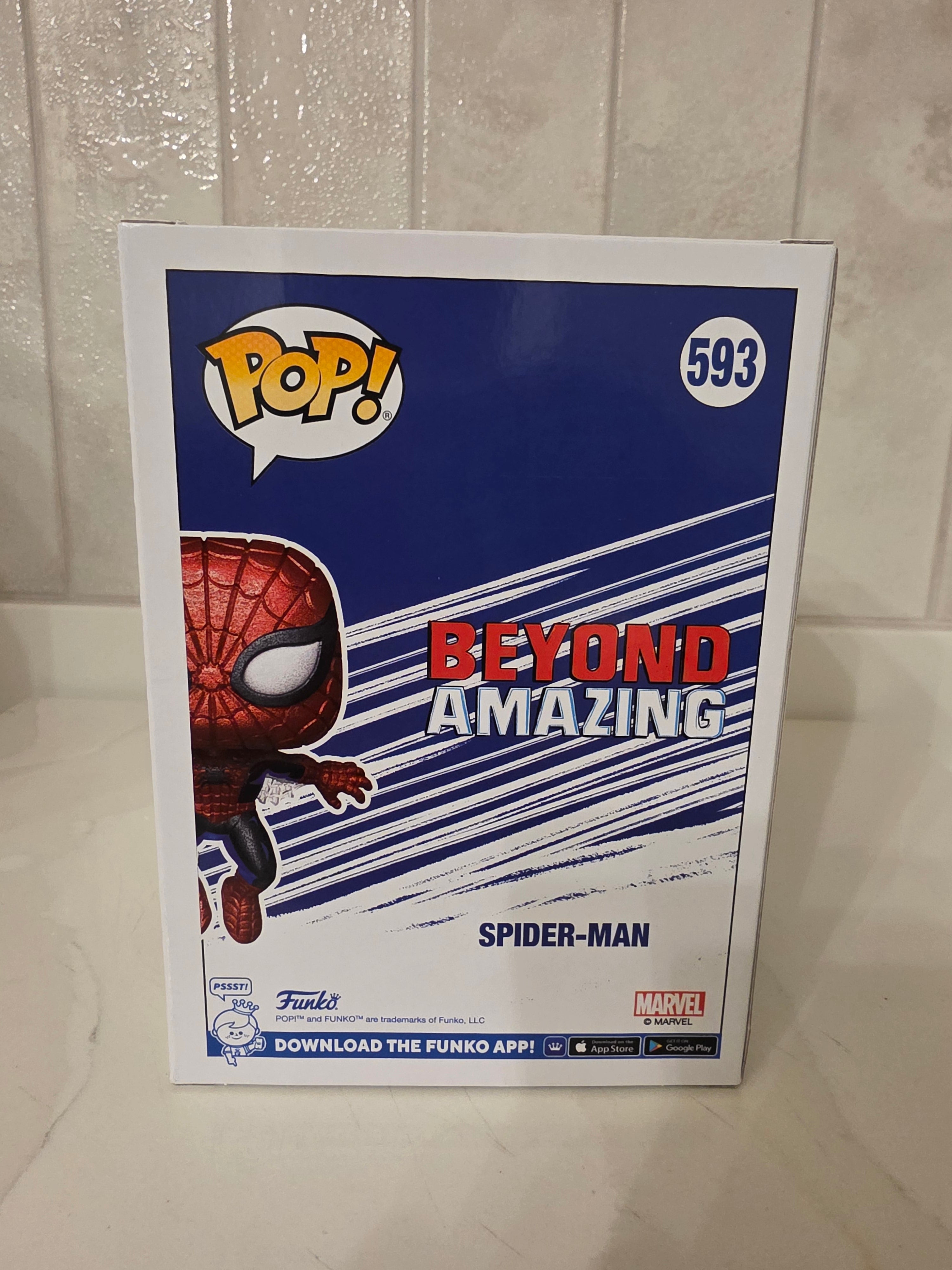 Funko Pop! Marvel Spider-man 593 (pre-owned)