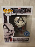 Funko Pop! Marvel Venom Poison Captain America 856 (pre-owned)