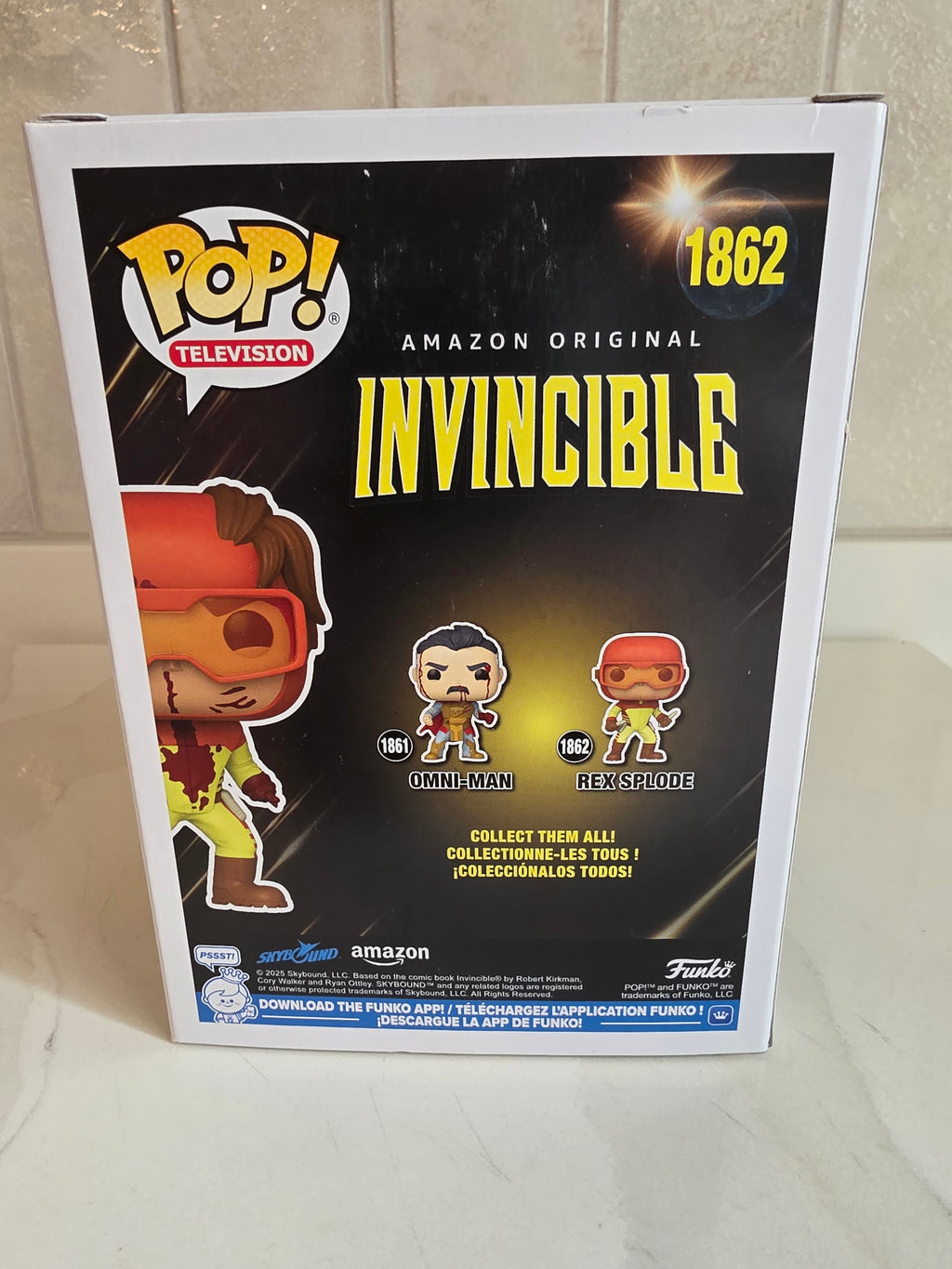 Funko Pop! Invincible Rex Splode Chase 1862 (pre-owned)