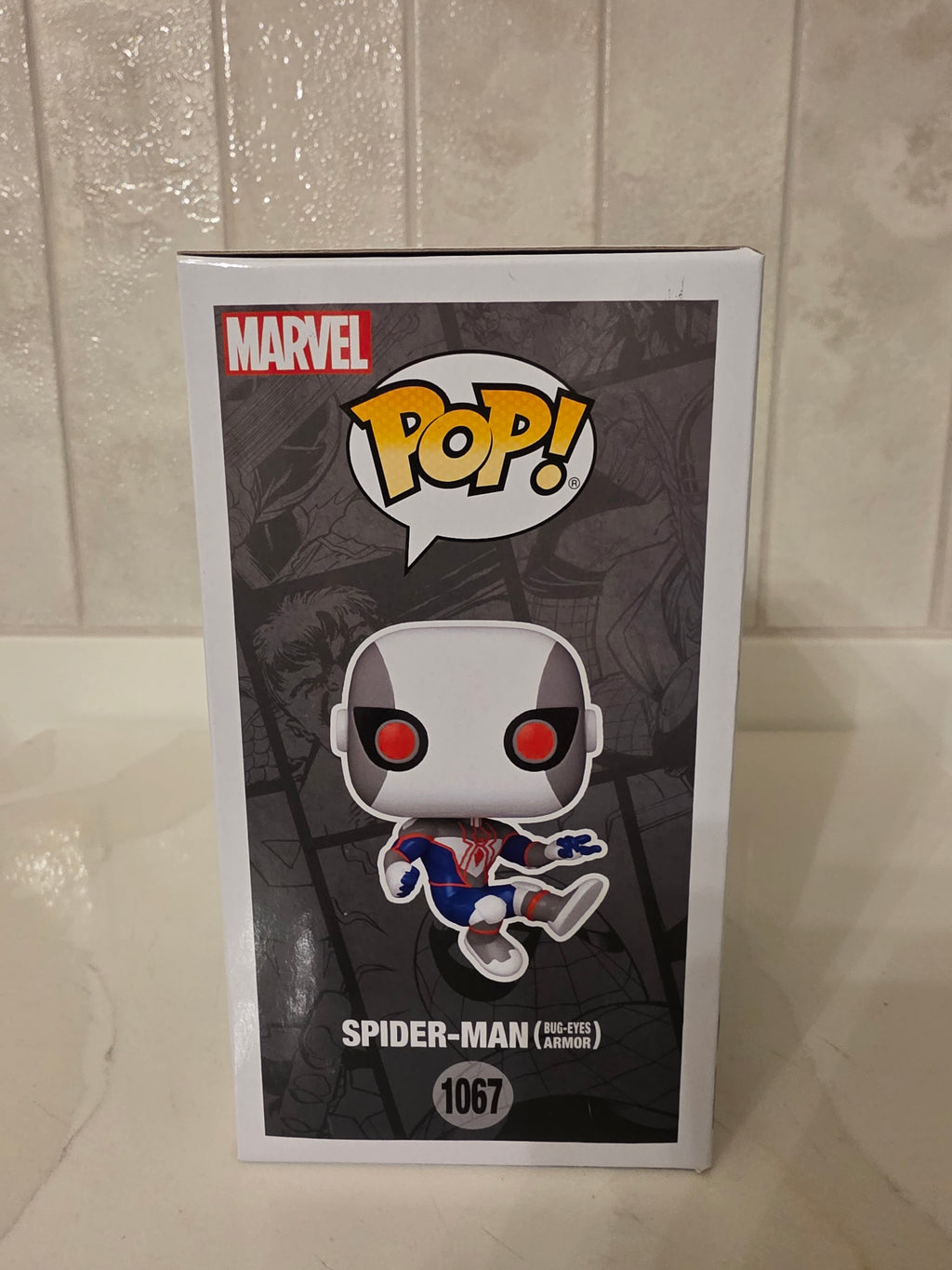 Funko Pop! Marvel Spider-man (bug-eyes armor) 1067 (pre-owned)
