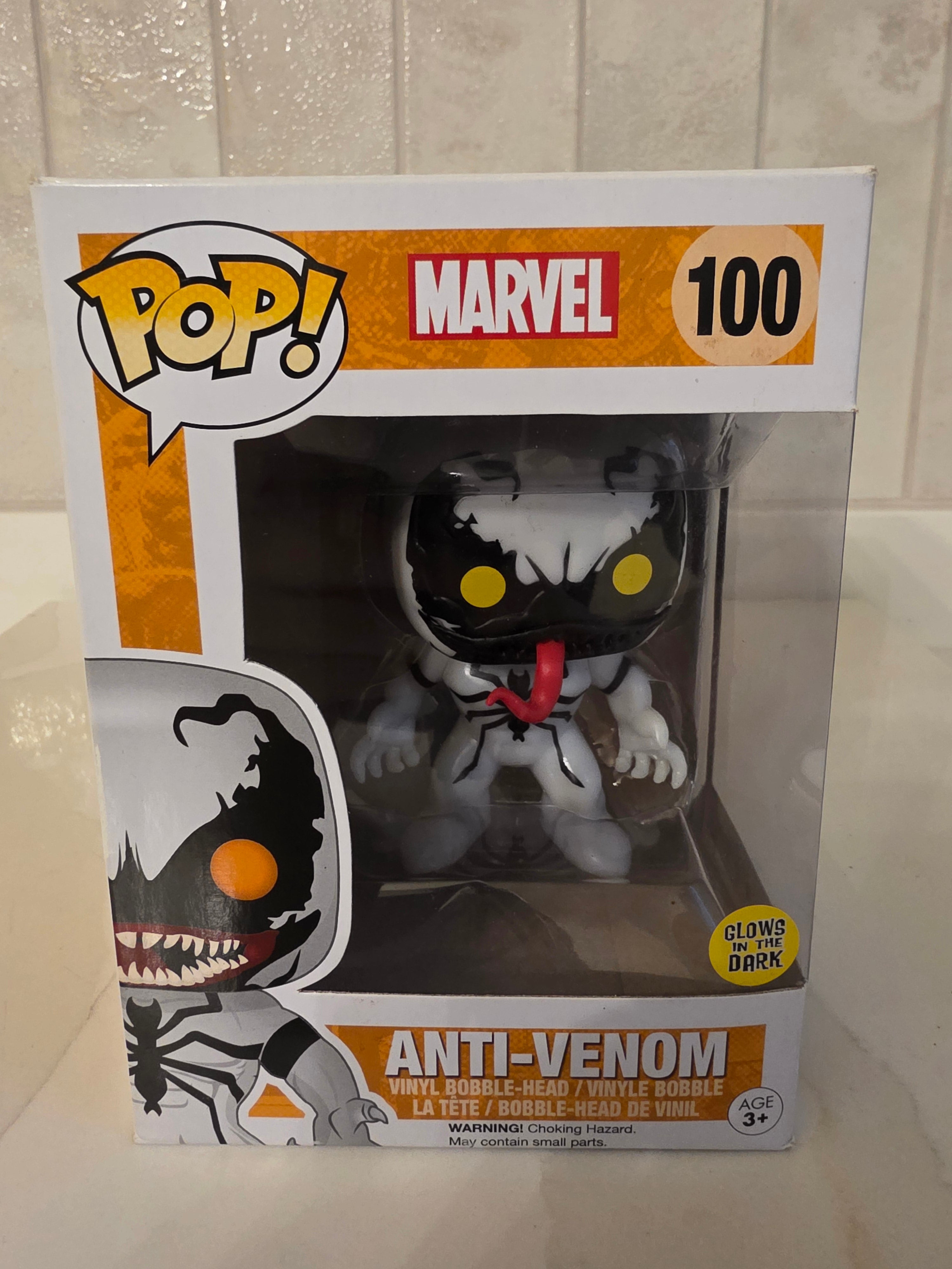 Funko Pop! (MISPRINT) Marvel Anti-Venom 100 (pre-owned)