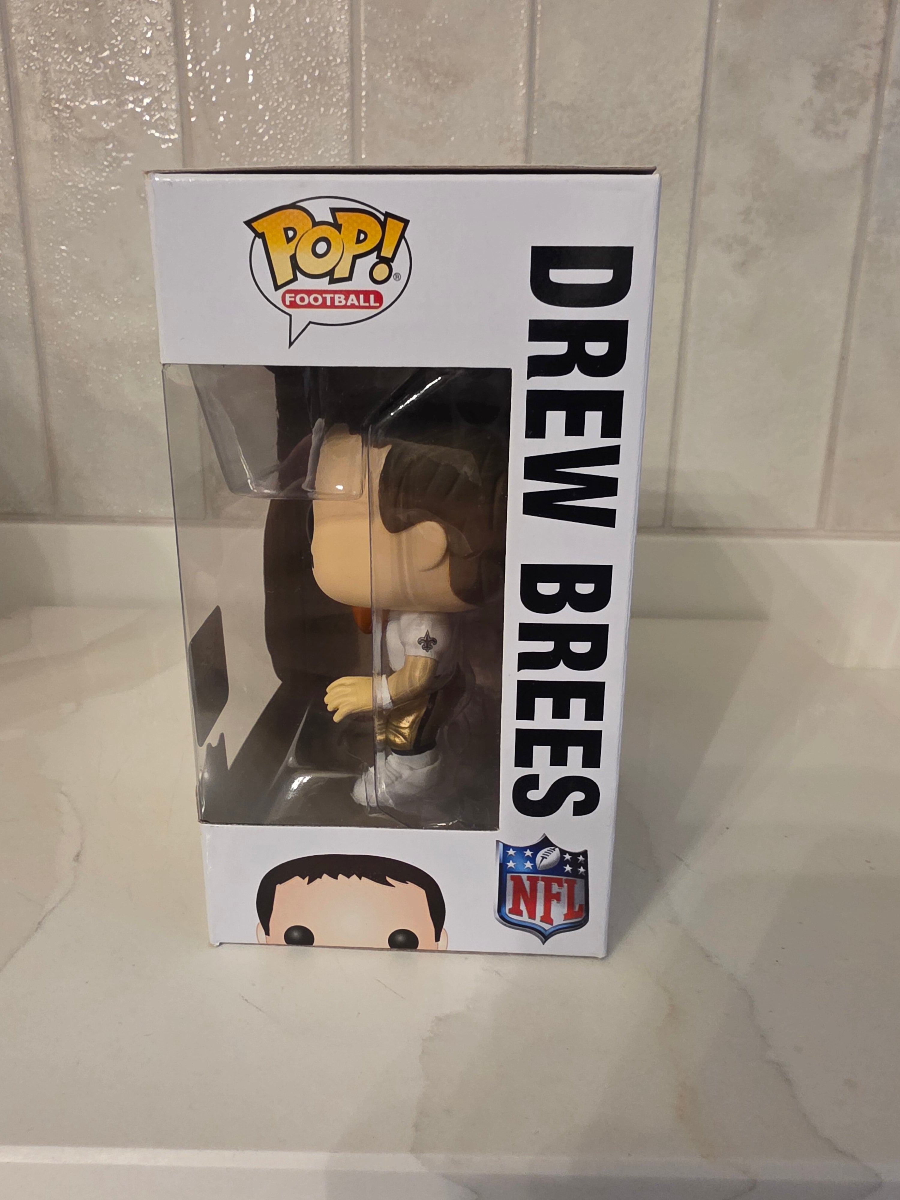Funko Pop! NFL Saints Drew Brees 11 (white shirt) (pre-owned)