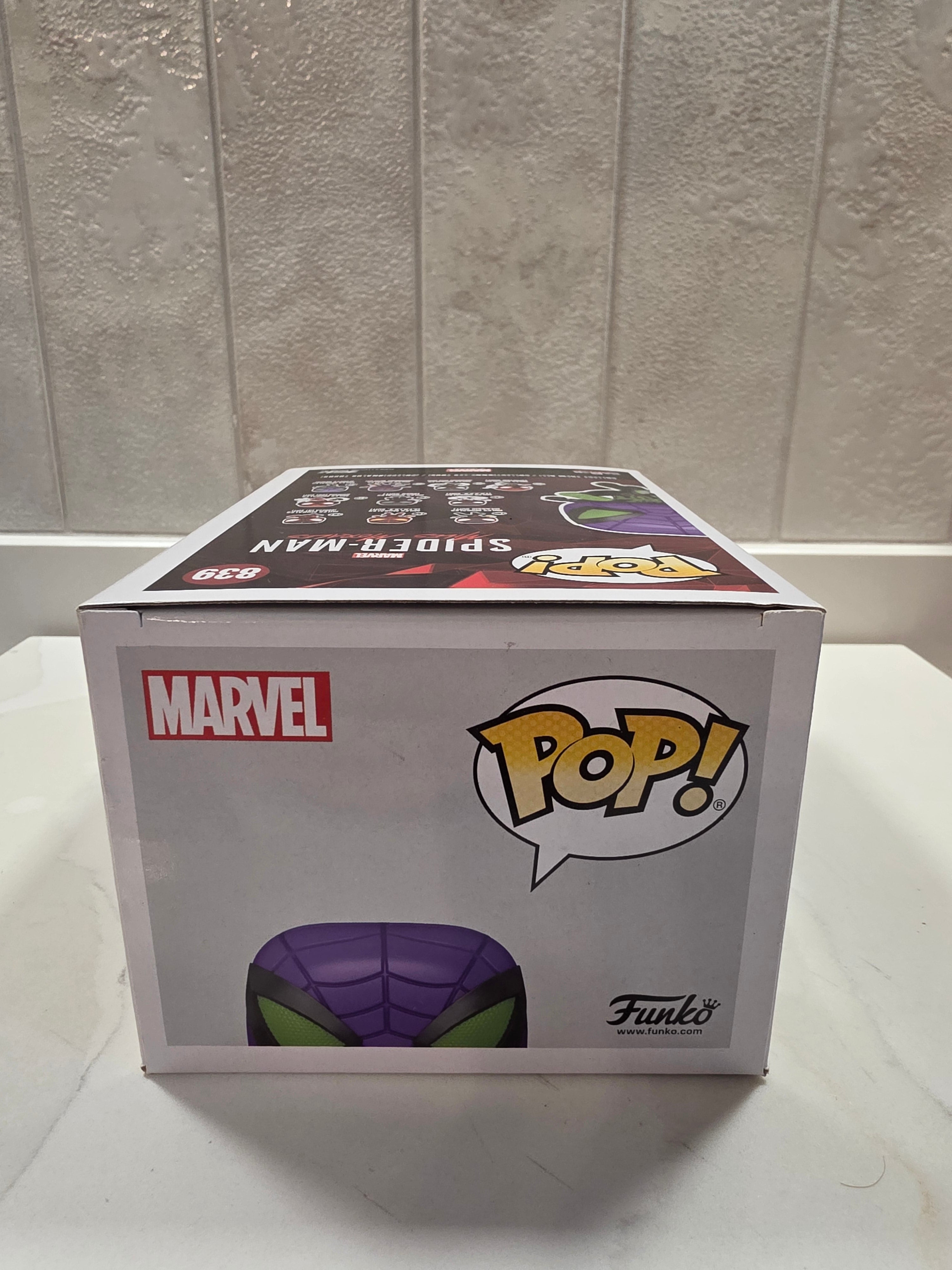 Funko Pop! Marvel Miles Morales (purple reign) 839 (pre-owned)