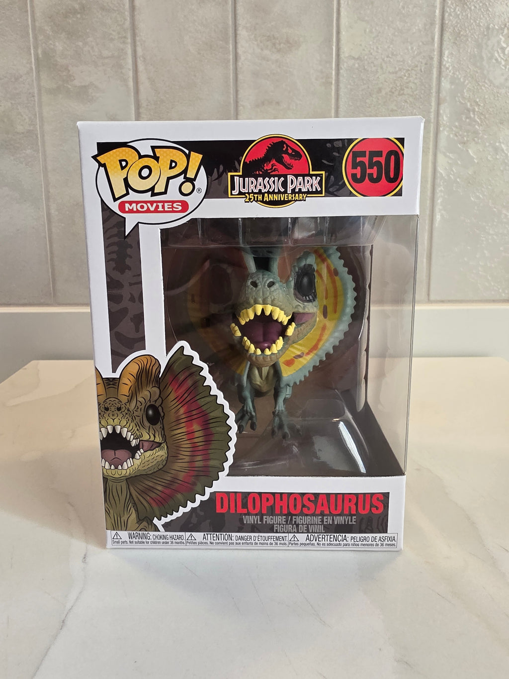 Funko Pop! Movies Dilophosaurus 550 (pre-owned)