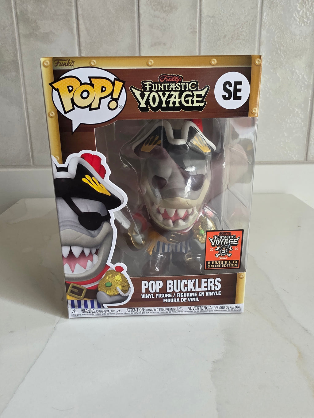 Funko Pop! Funtastic Voyage SE 2024 Pop Bucklers (pre-owned)