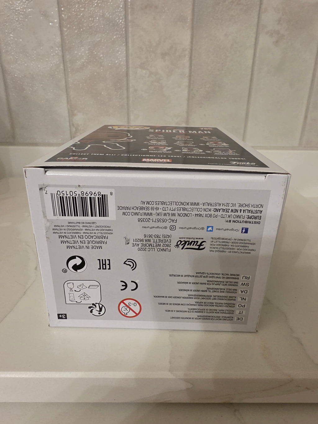 Funko Pop! Marvel Miles Morales (classic suit) 765 Chase (pre-owned)