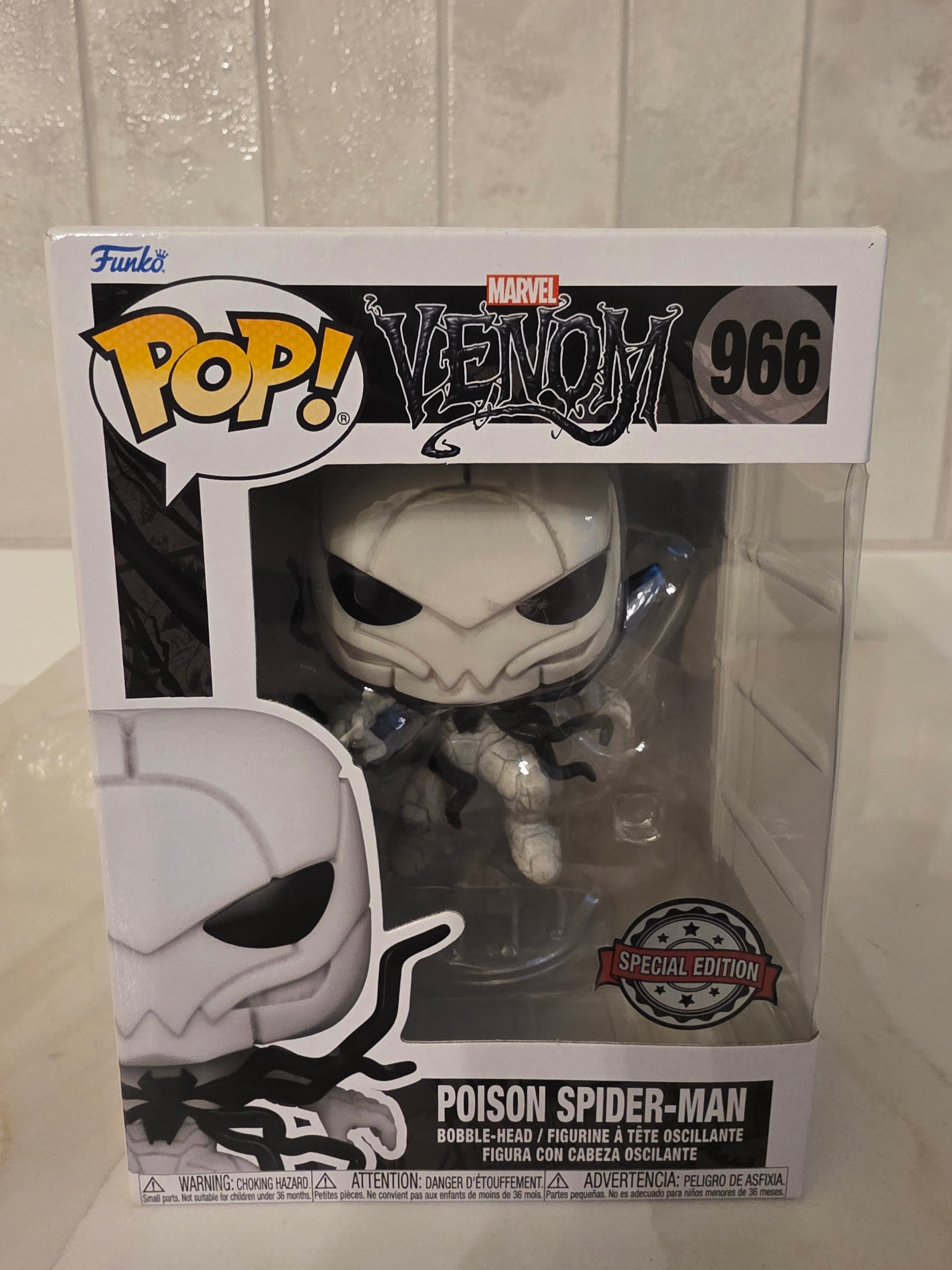 Funko Pop! Marvel Venom Poison Spider-man 966 (pre-owned)