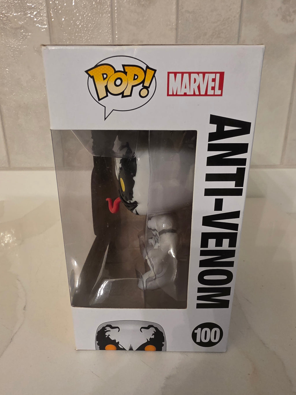 Funko Pop! (MISPRINT) Marvel Anti-Venom 100 (pre-owned)