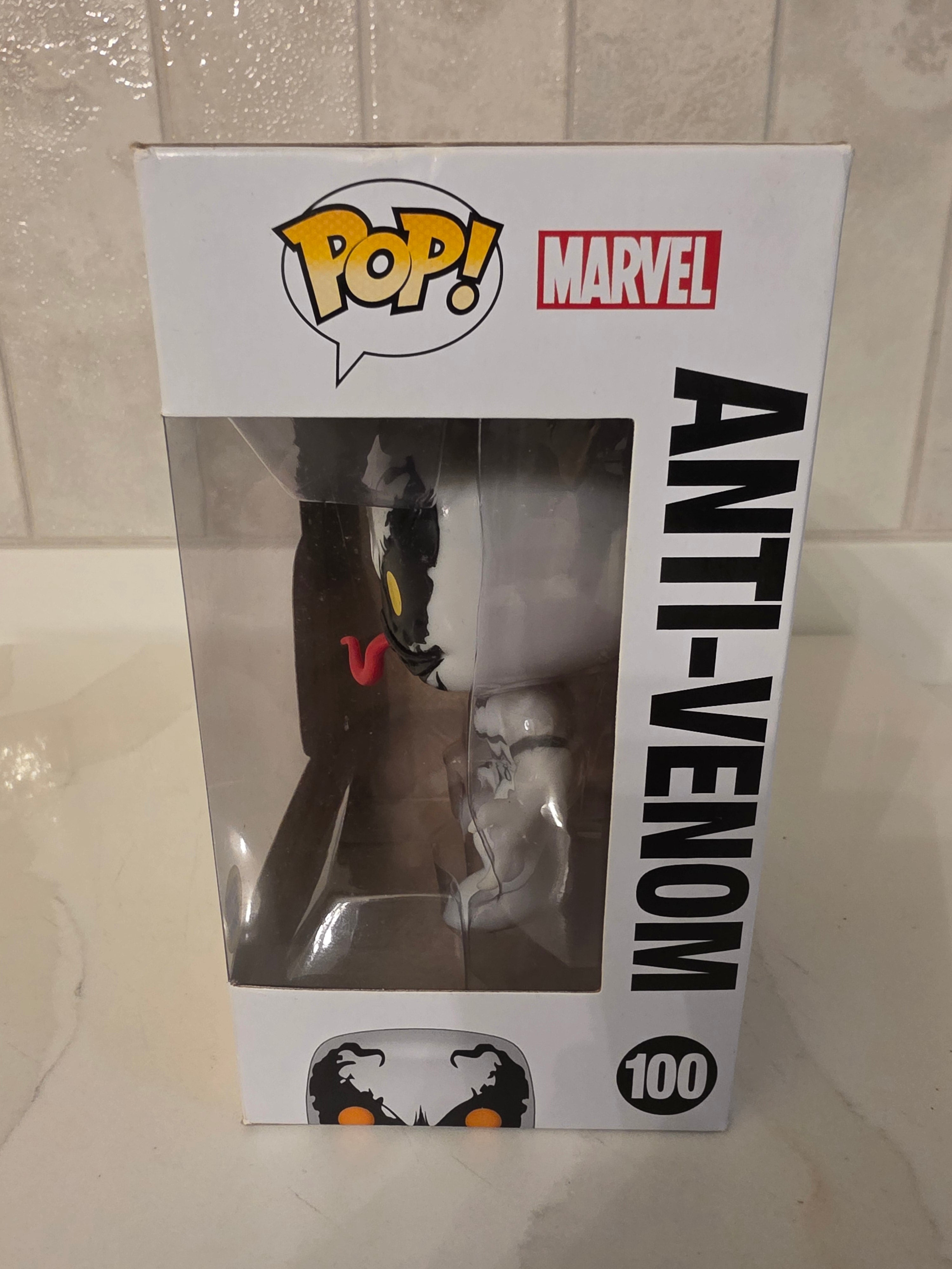 Funko Pop! (MISPRINT) Marvel Anti-Venom 100 (pre-owned)