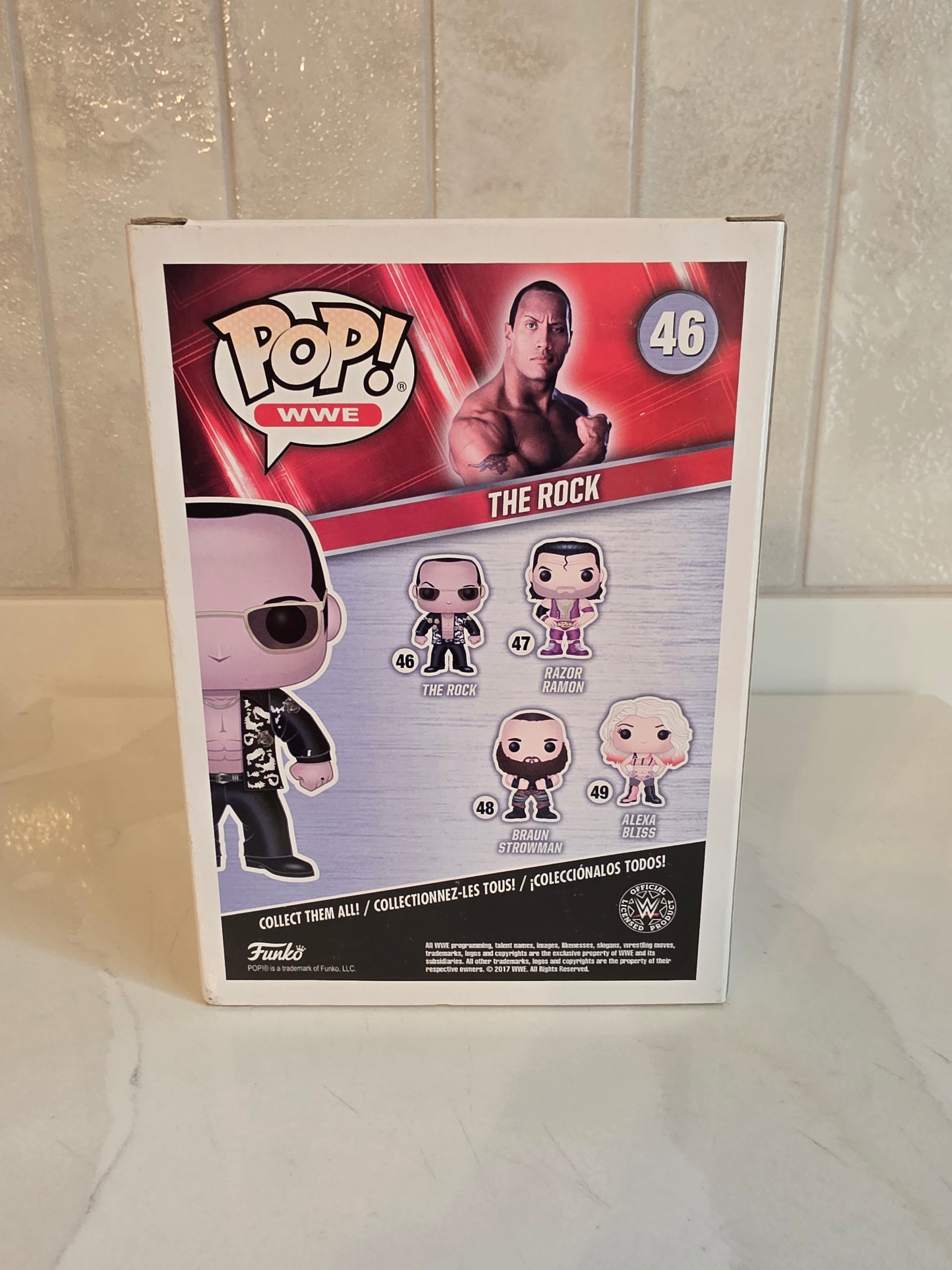 Funko Pop! WWE The Rock 46 (pre-owned)