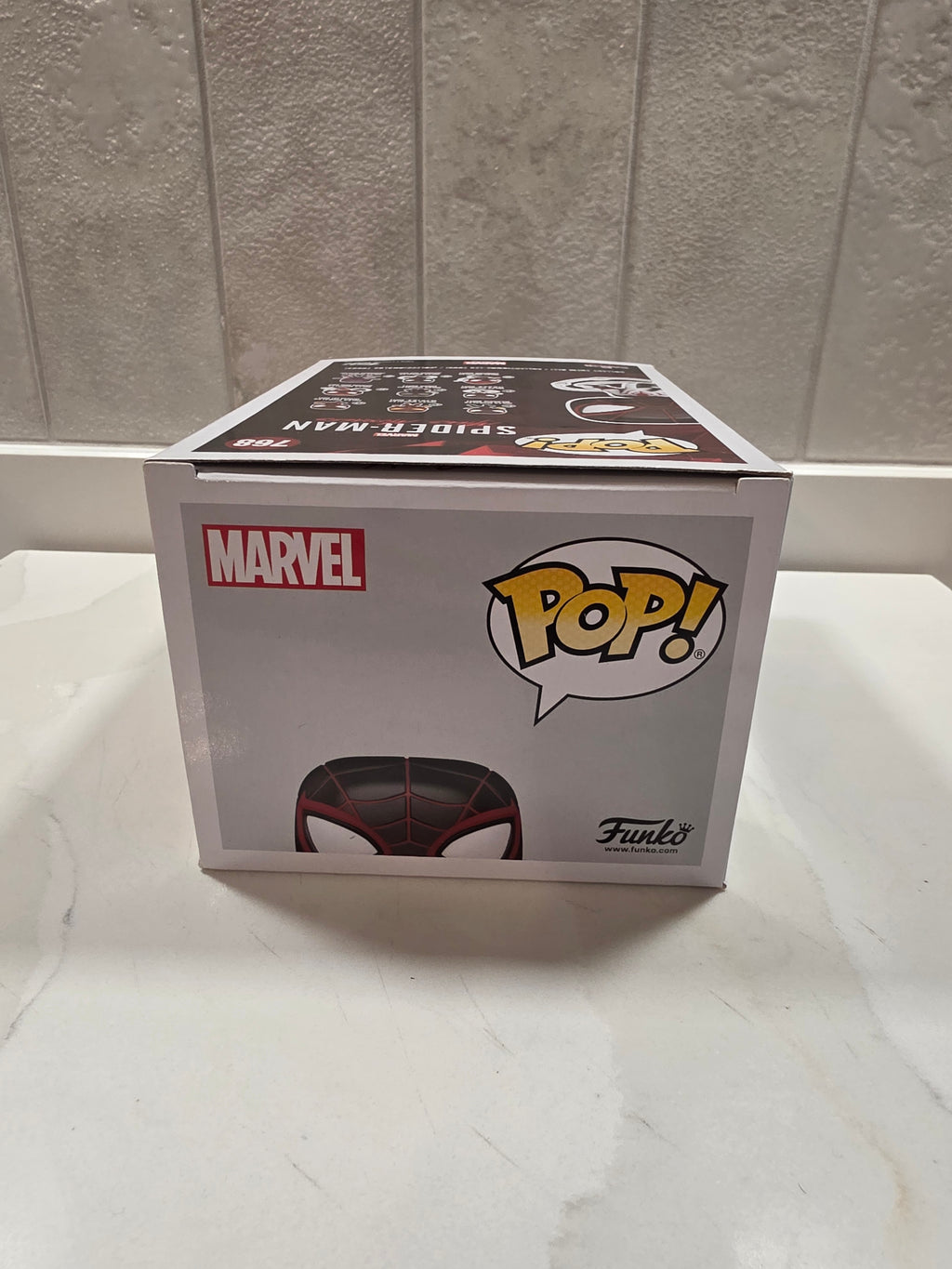 Funko Pop! Marvel Miles Morales (T.R.A.C.K. Suit) 768 (pre-owned)