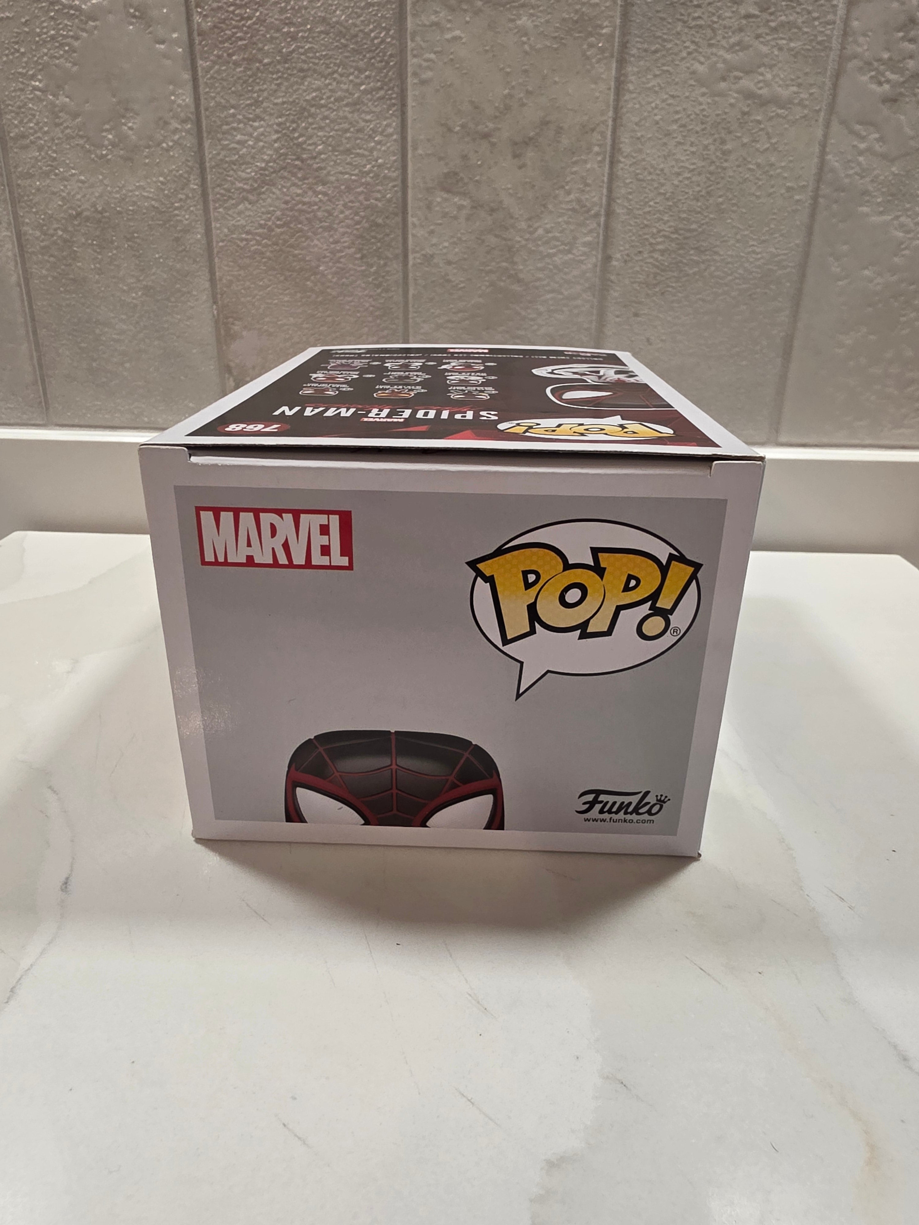 Funko Pop! Marvel Miles Morales (T.R.A.C.K. Suit) 768 (pre-owned)