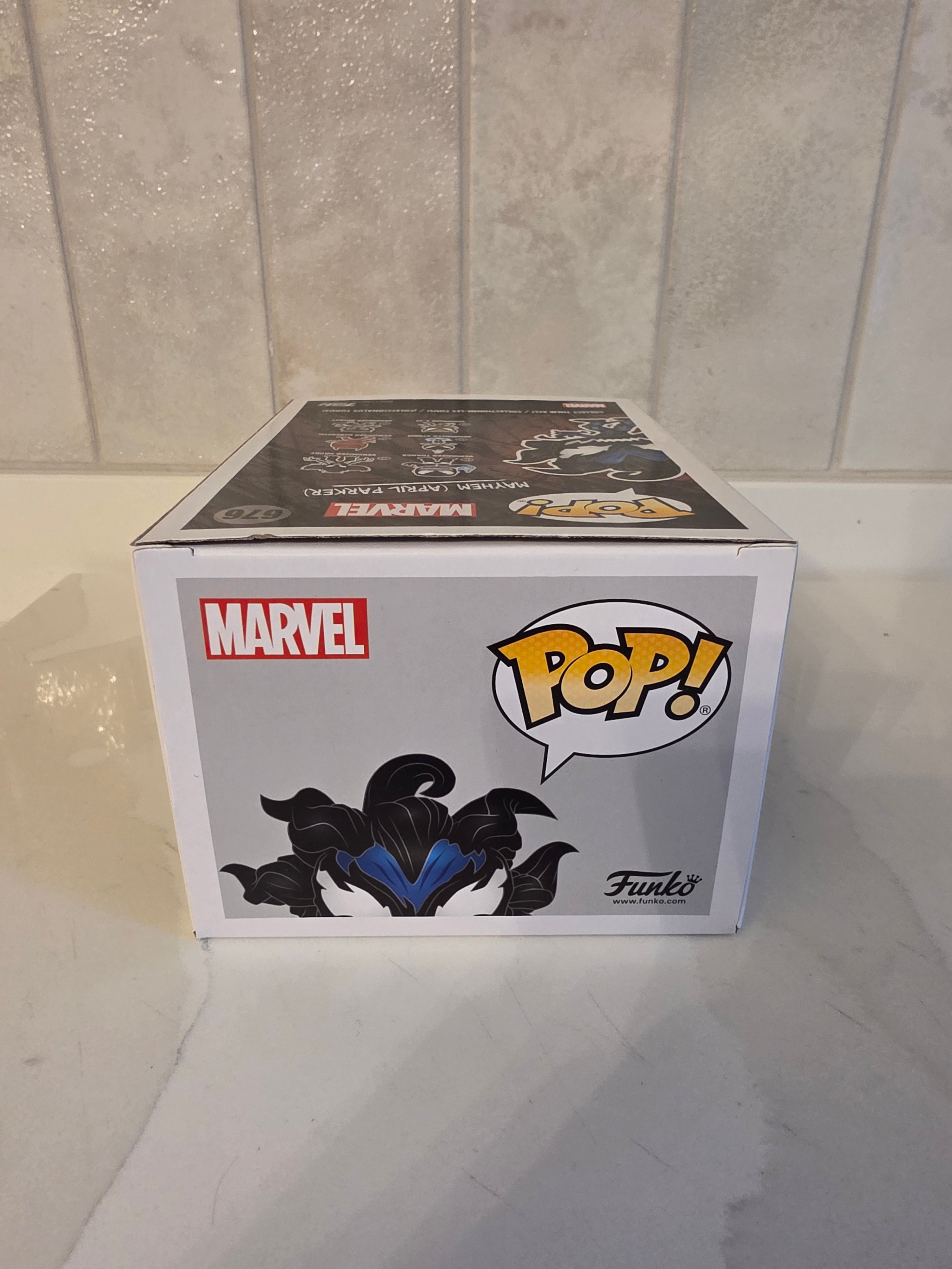 Funko Pop! Marvel Venom Mayhem (April Parker) 676 (pre-owned)