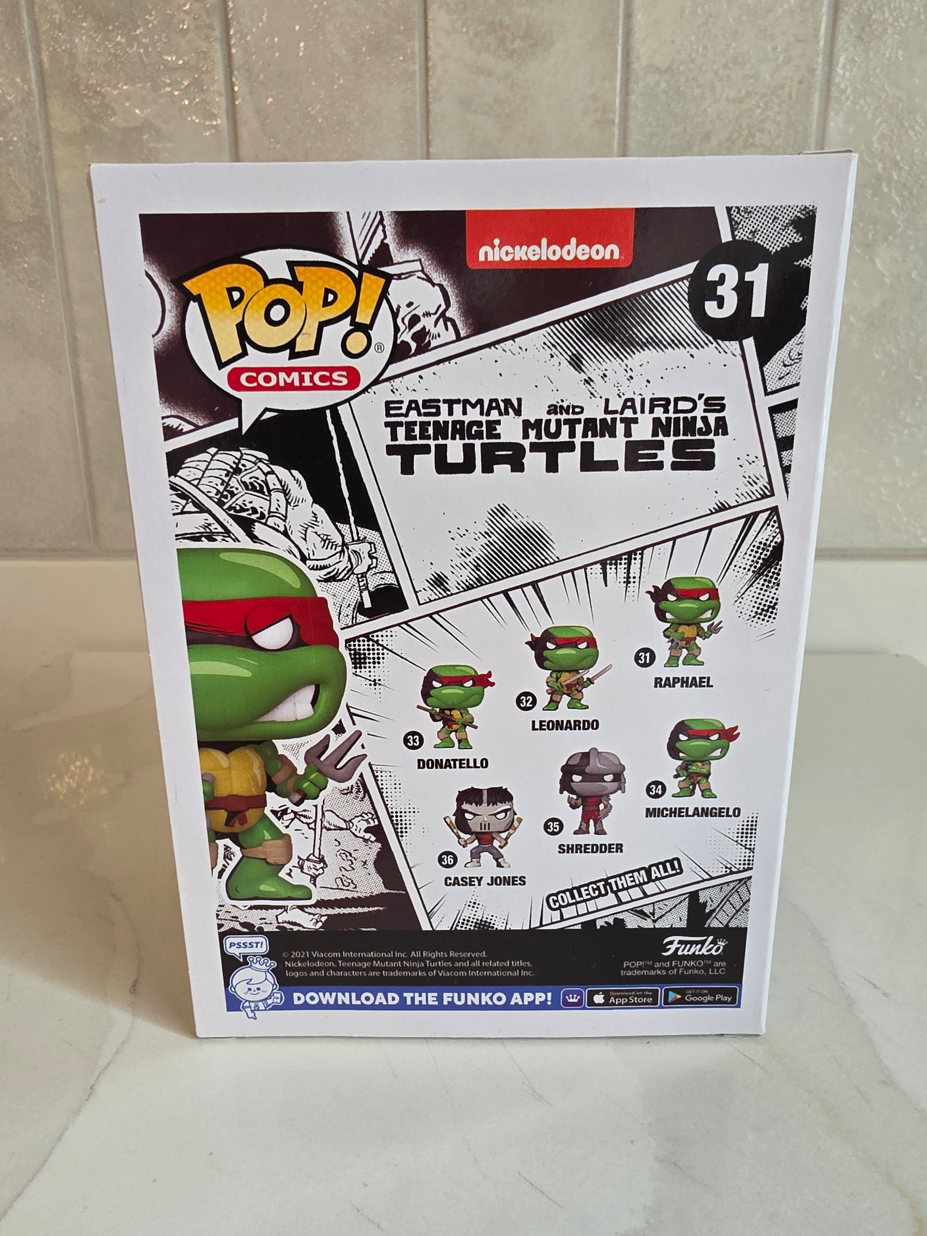 Funko Pop! Comics Raphael 31 (pre-owned)