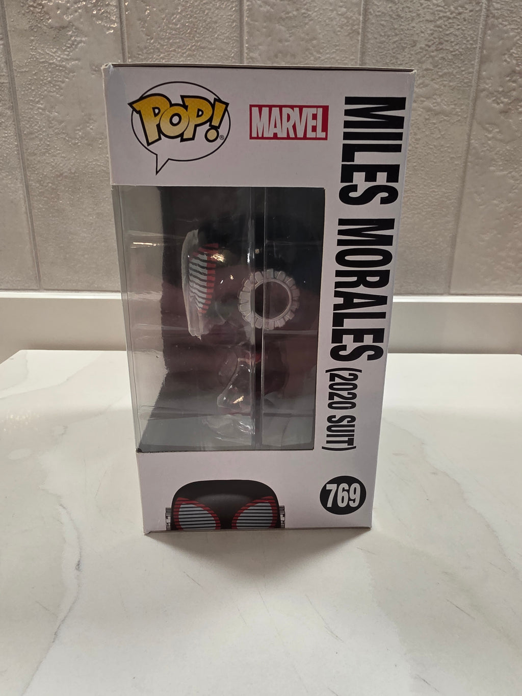 Funko Pop! Marvel Miles Morales (2020 Suit) 769 (pre-owned)