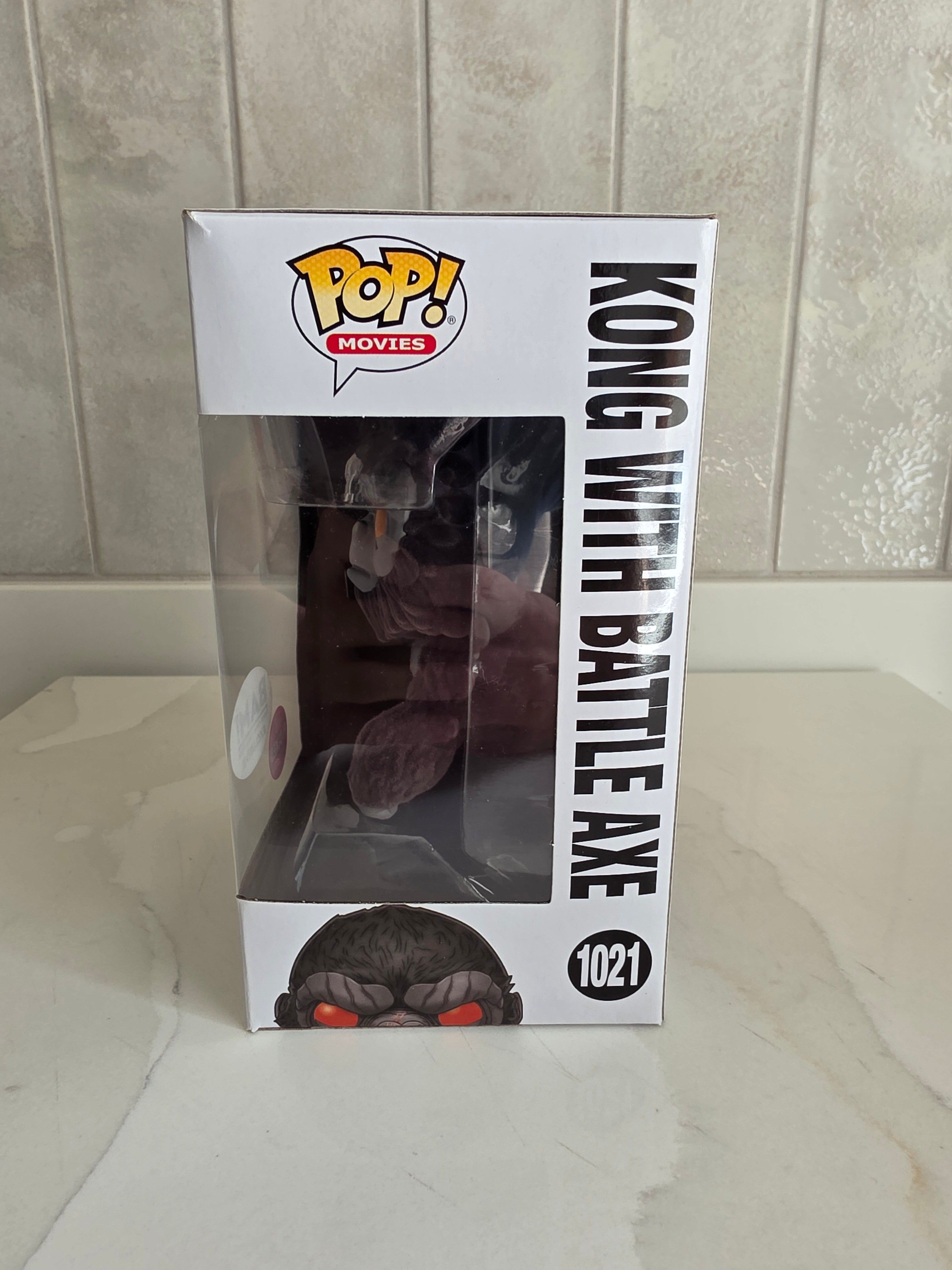 Funko Pop! Kong with Battle Axe 1021 (flocked) (pre-owned)