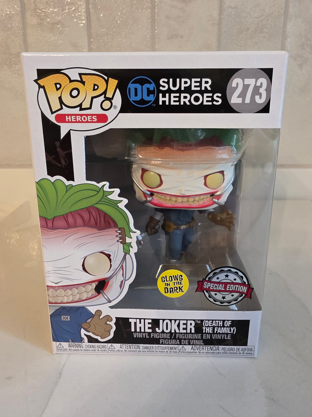 Funko Pop! The Joker (death of the family) 273 (pre-owned)