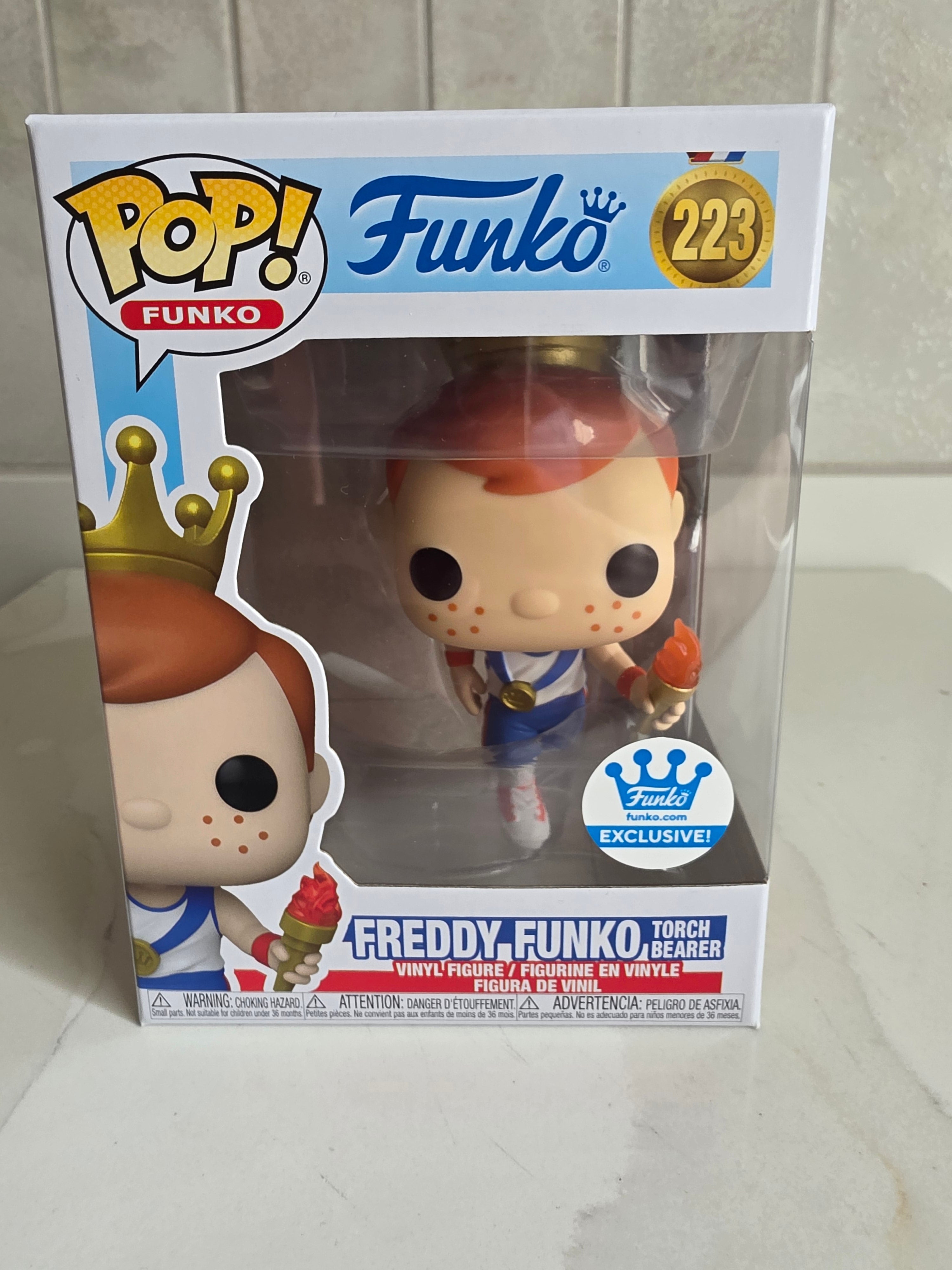 Funko Pop! Freddy Funko Tourch Bearer 223 (pre-owned)