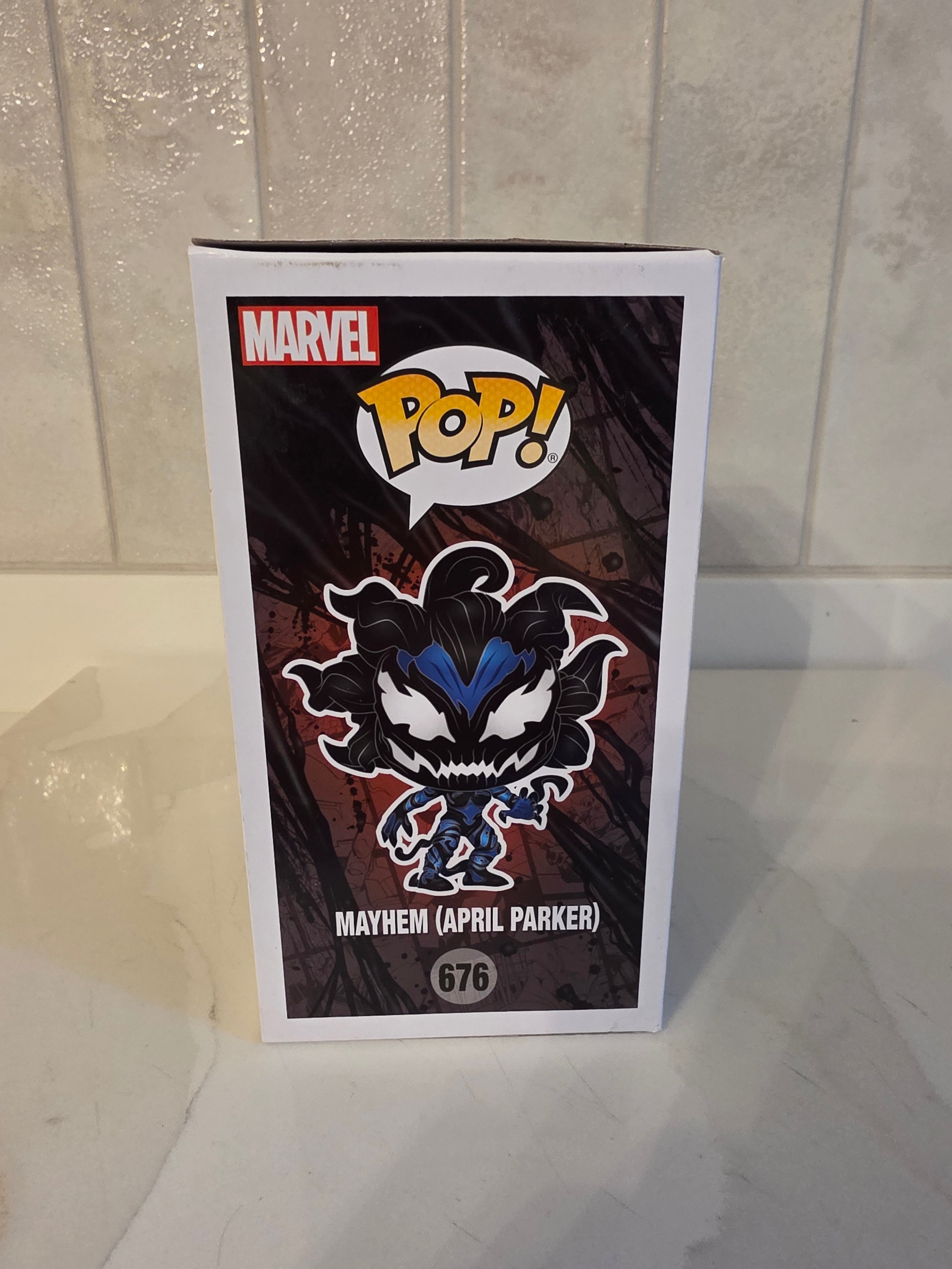 Funko Pop! Marvel Venom Mayhem (April Parker) 676 (pre-owned)
