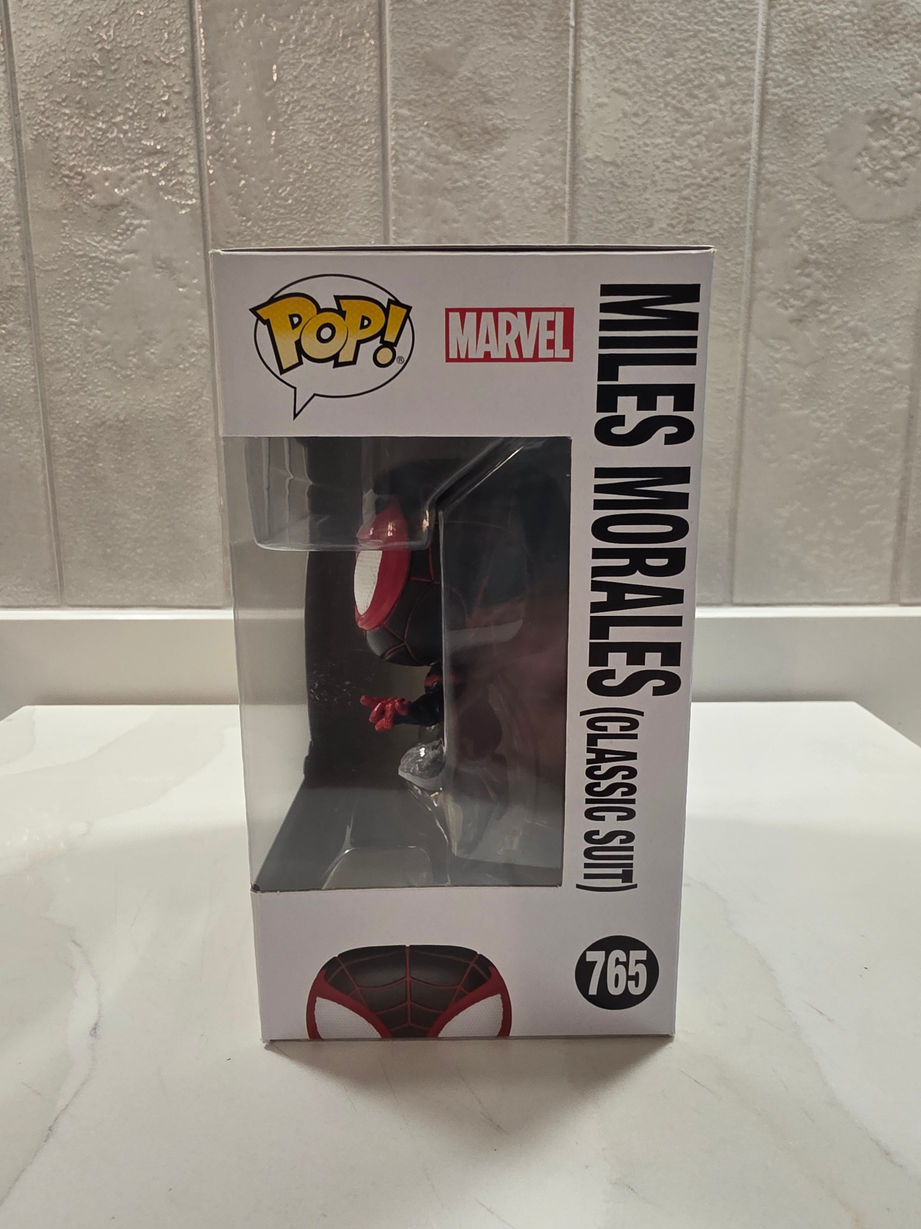 Funko Pop! Marvel Miles Morales (Classic Suit) 765 (pre-owned)
