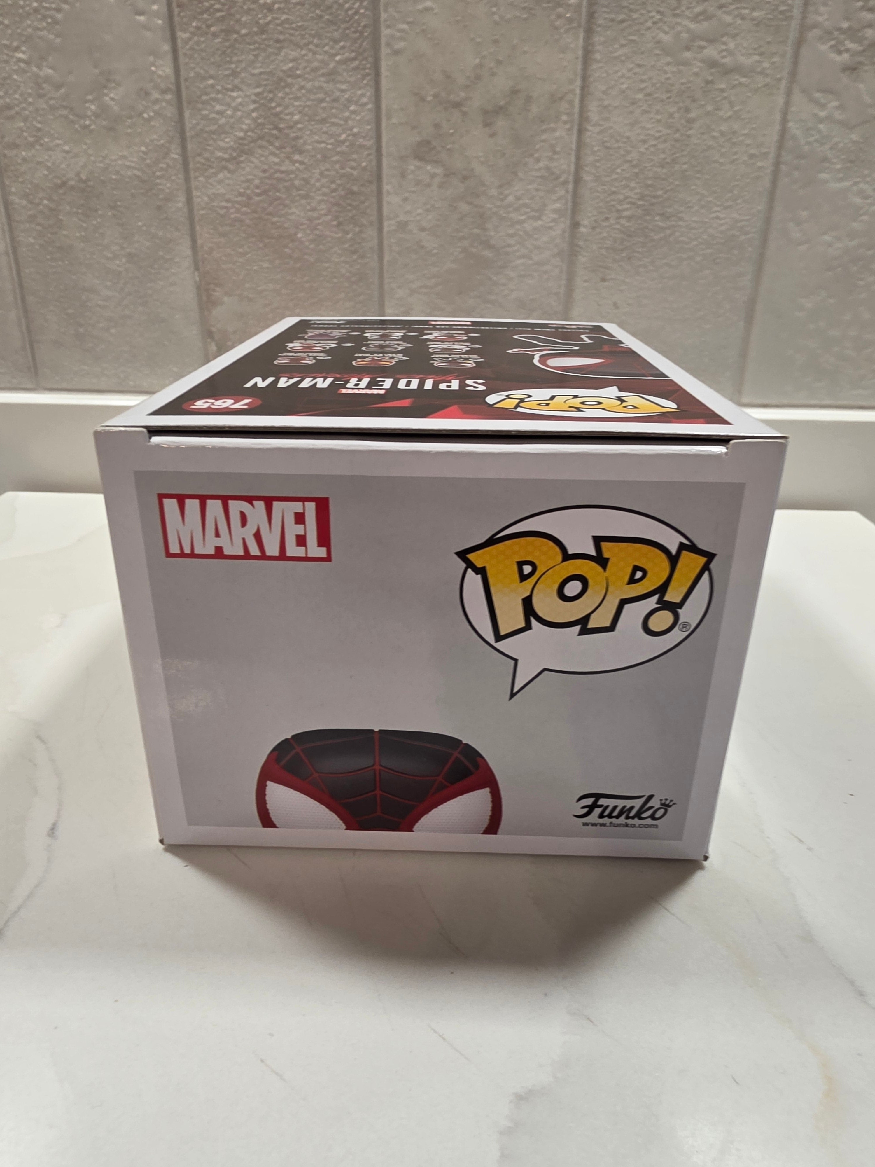 Funko Pop! Marvel Miles Morales (Classic Suit) 765 (pre-owned)