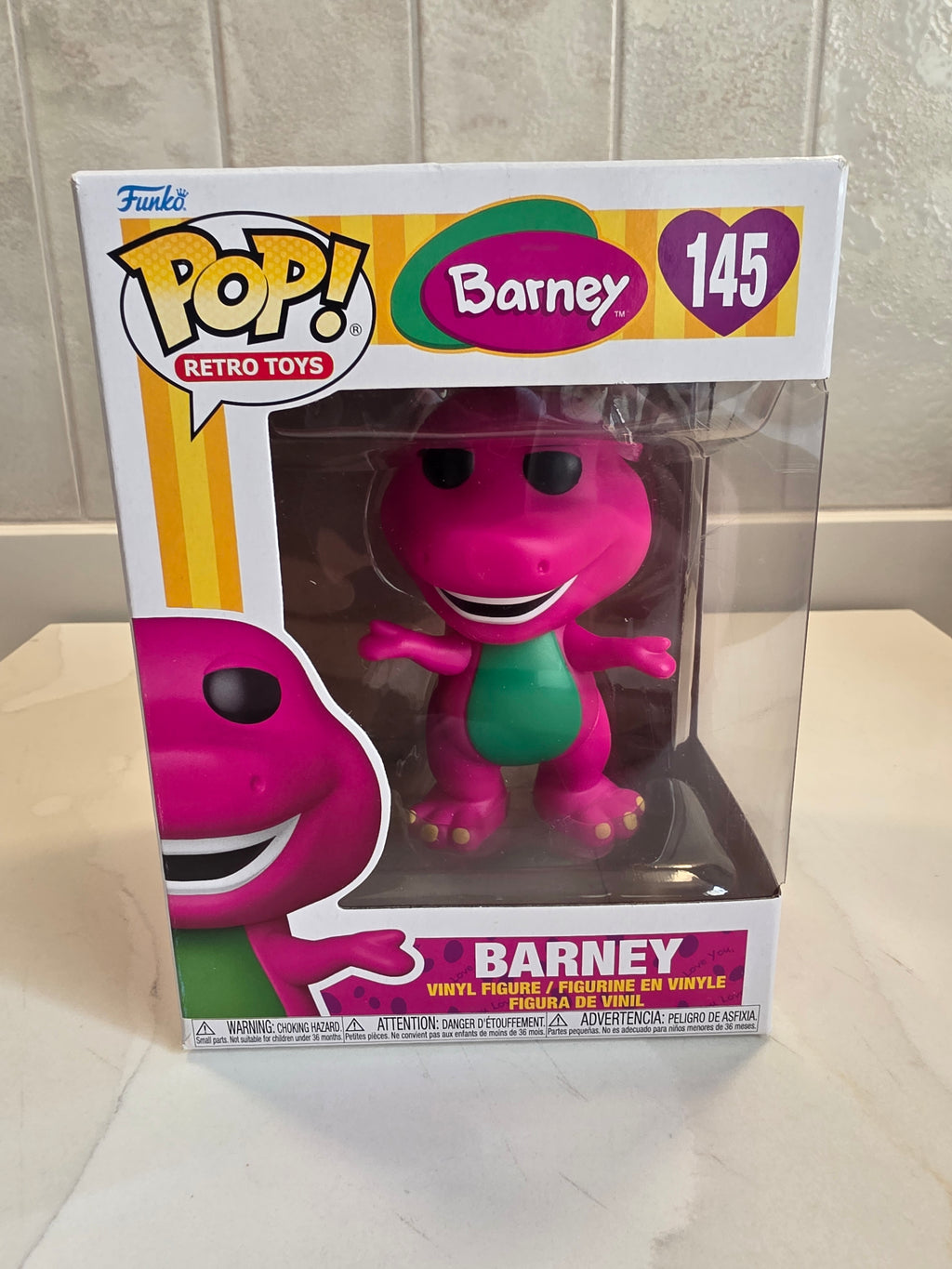 Funko Pop! Retro Toys Barney 145 (pre-owned)