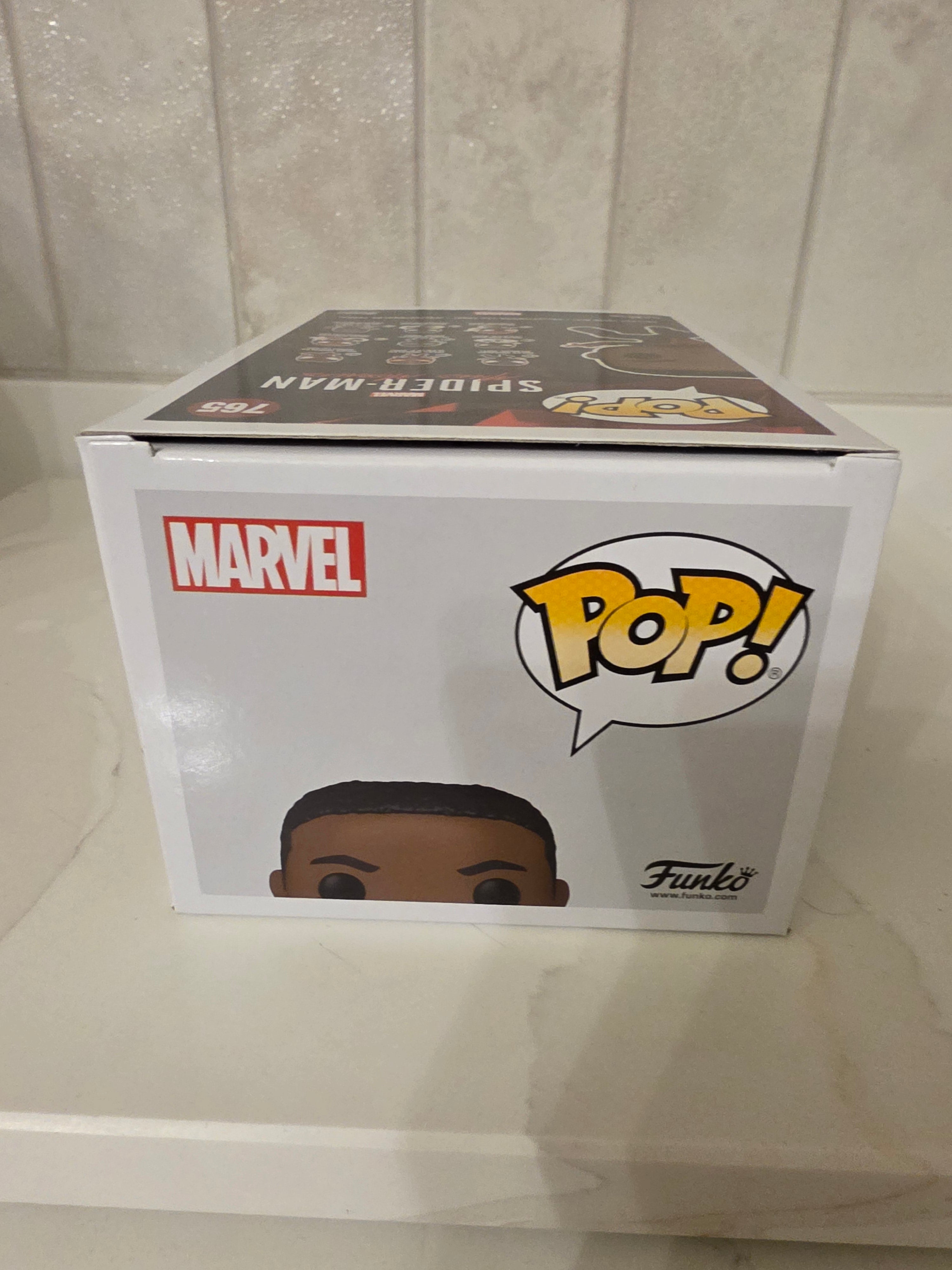 Funko Pop! Marvel Miles Morales (classic suit) 765 Chase (pre-owned)